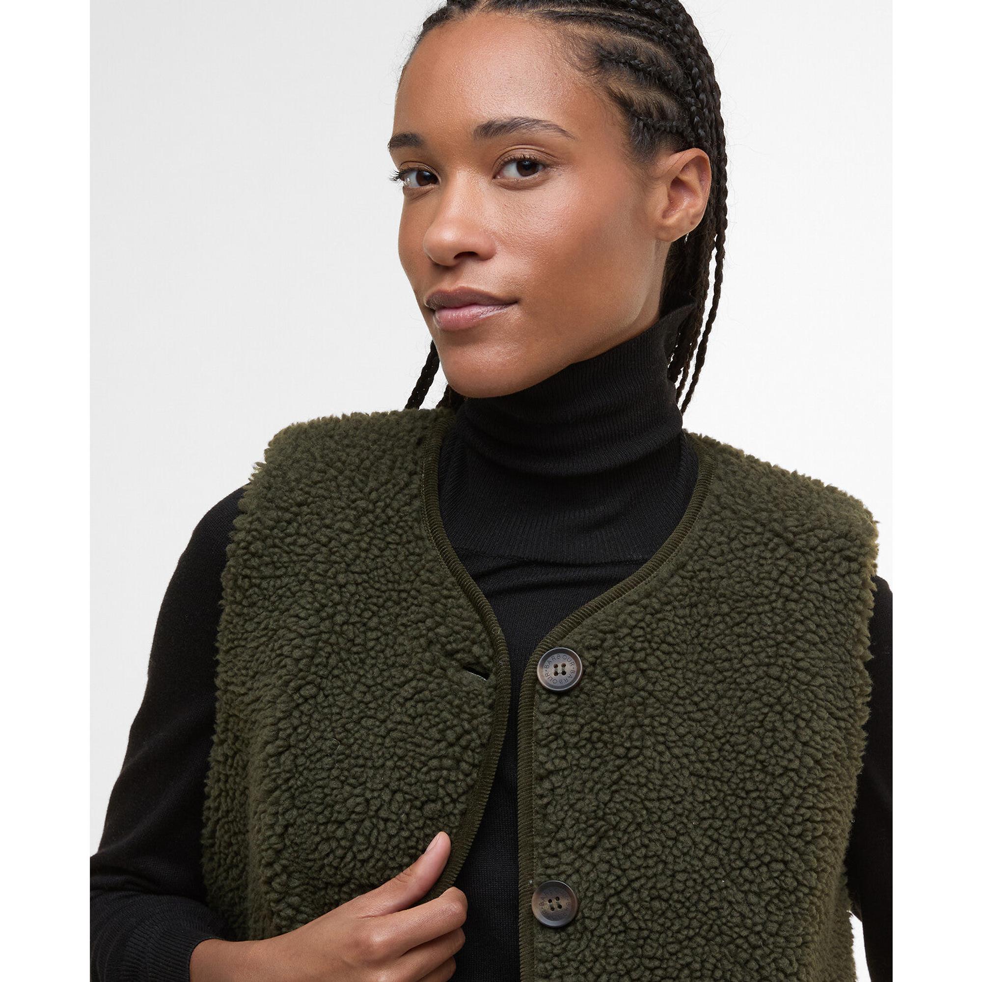 Product image 5 of 6 of Barbour Women's Luciana Fleece Gilet - Olive