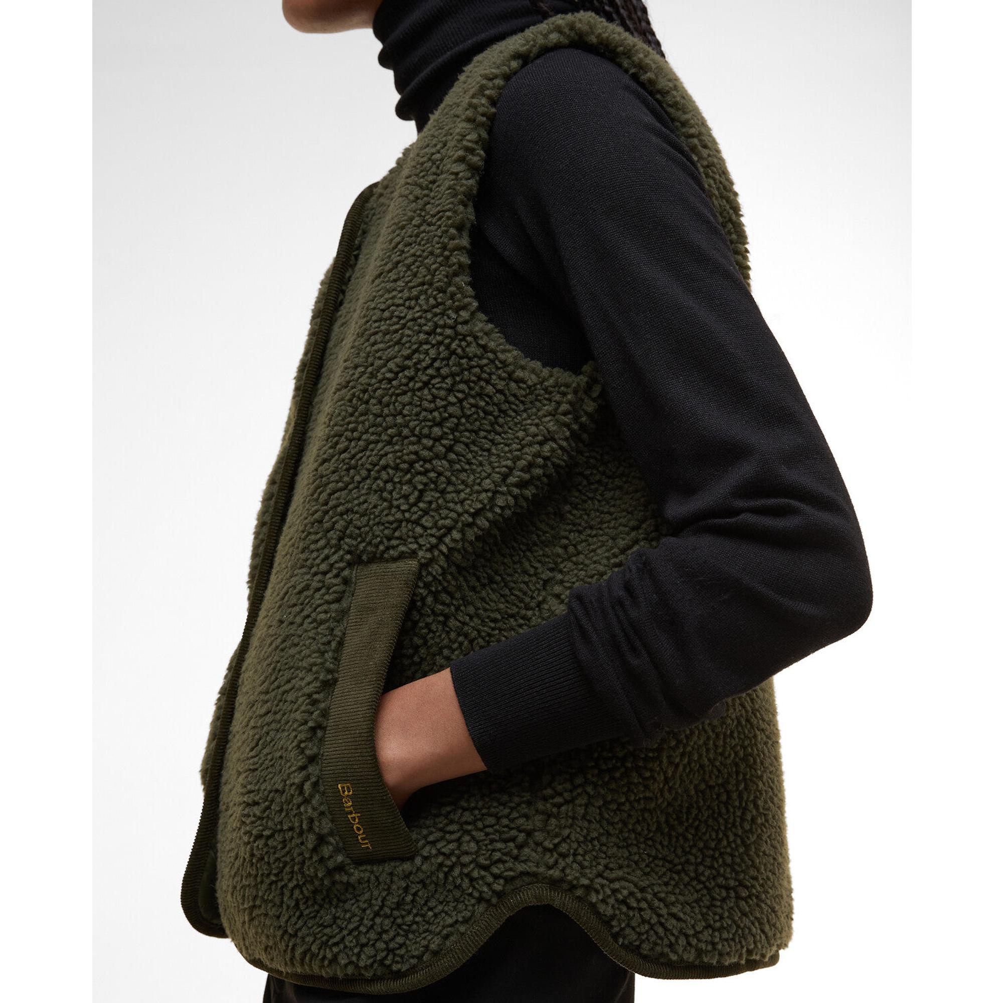 Product image 6 of 6 of Barbour Women's Luciana Fleece Gilet - Olive