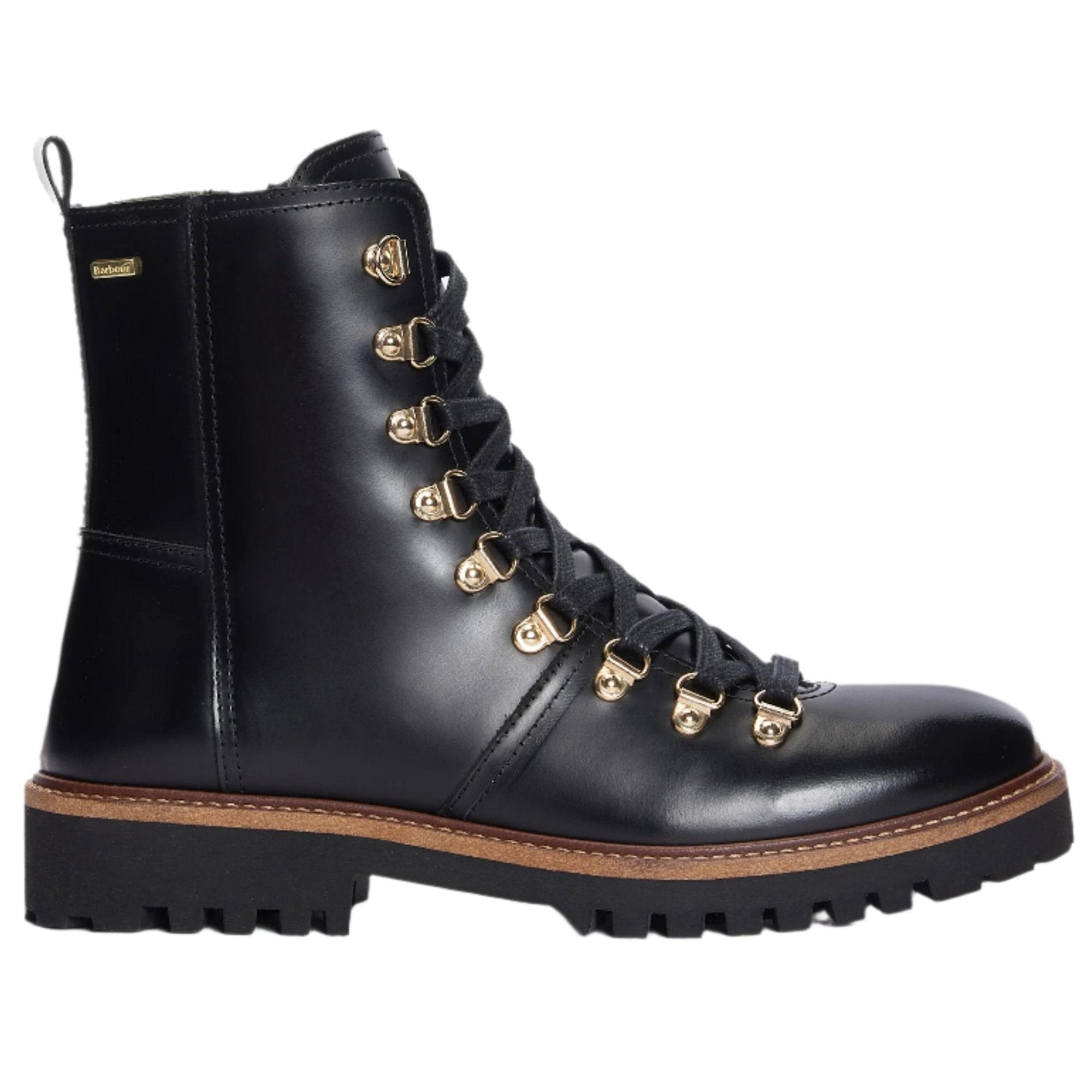 Product image 1 of 6 of Barbour Women's Blake Hiking Boots - Black Polido