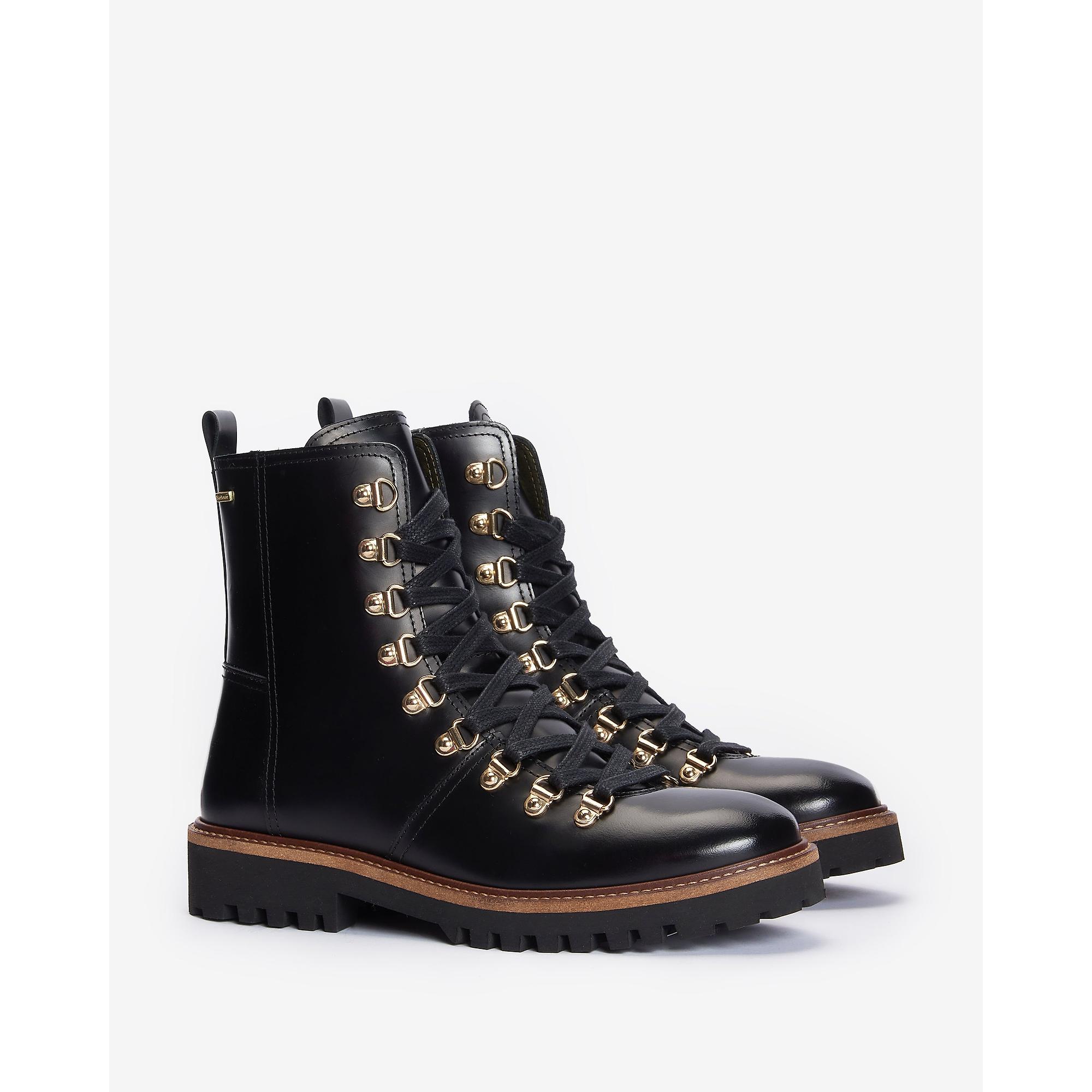 Product image 5 of 6 of Barbour Women's Blake Hiking Boots - Black Polido