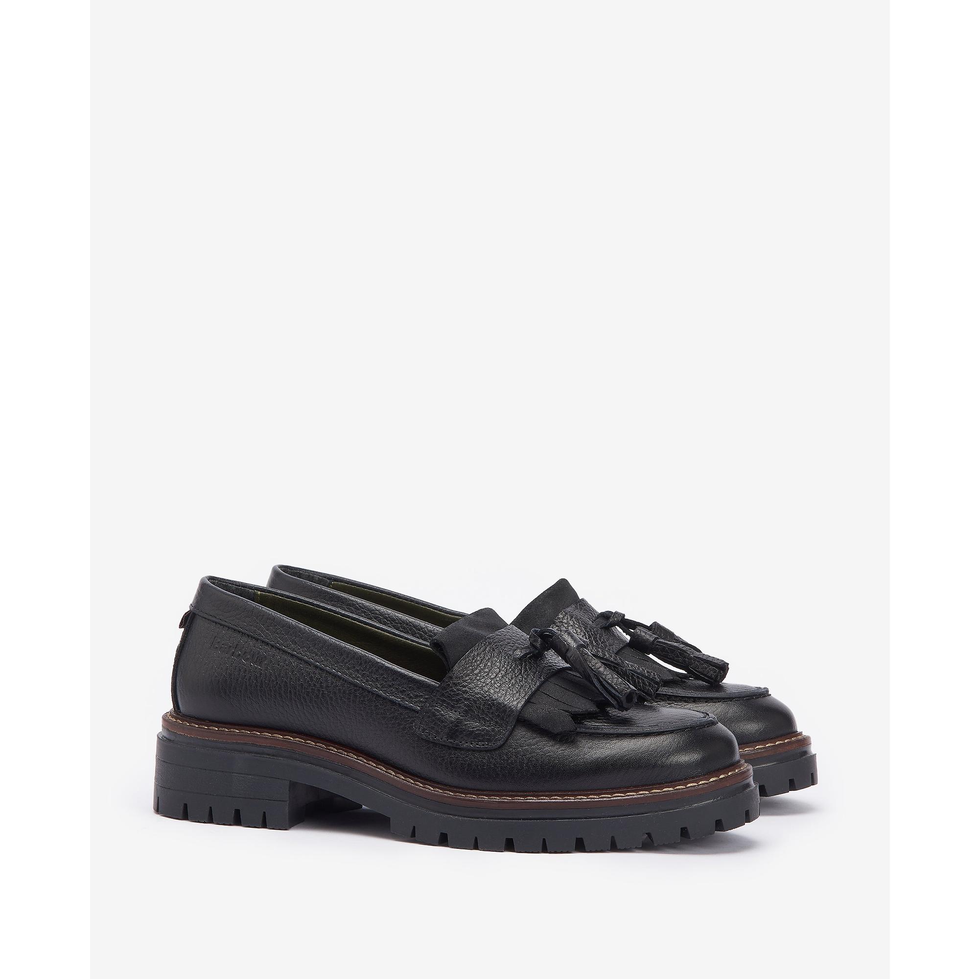 Product image 2 of 6 of Barbour Women's Dolores Tassel Loafers - Black