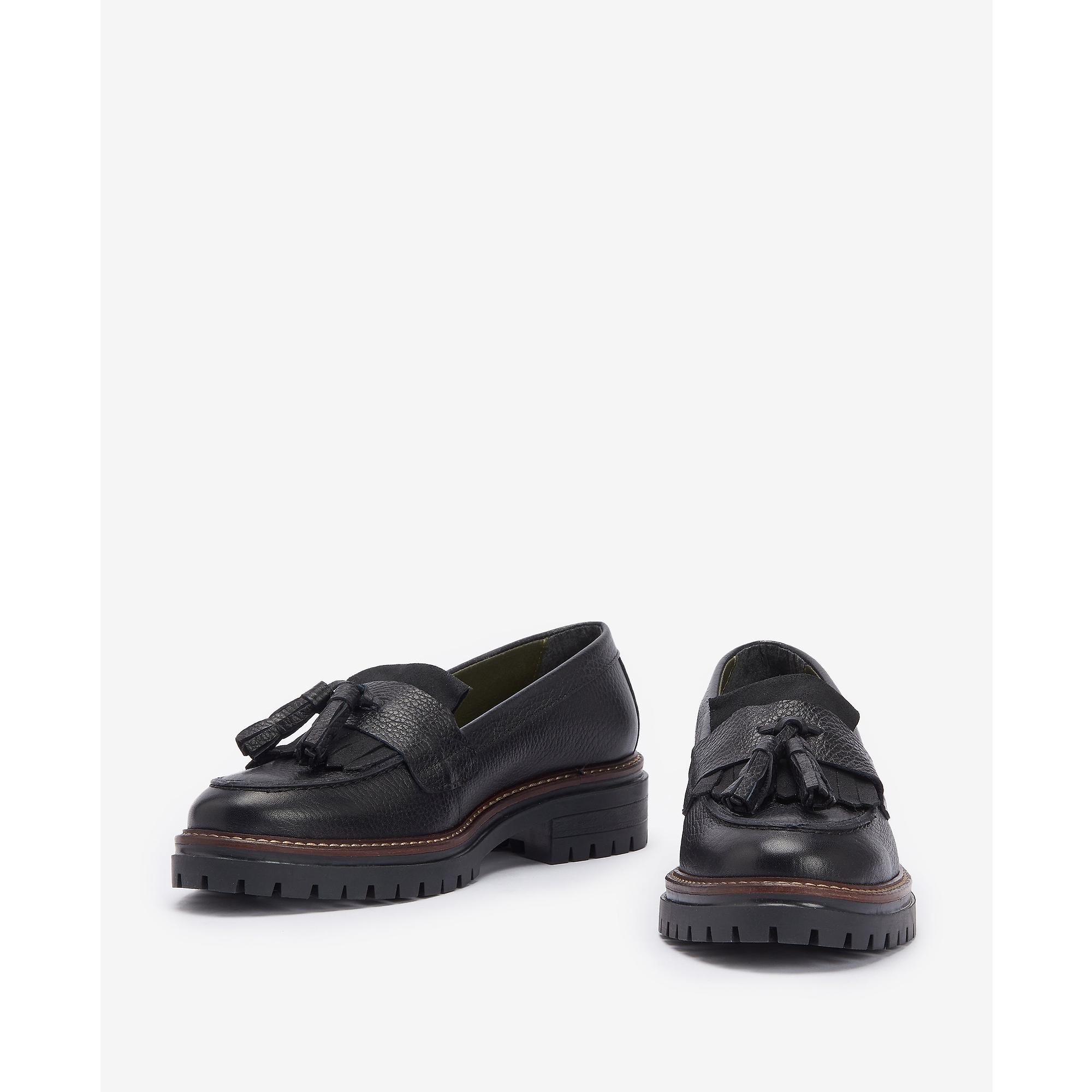 Product image 3 of 6 of Barbour Women's Dolores Tassel Loafers - Black