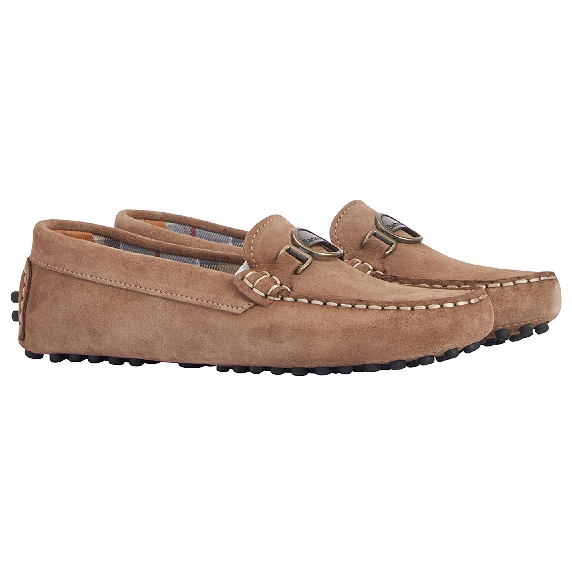 Product image 1 of 9 of Barbour Women's Laire Driving Shoes - Light Trench Suede