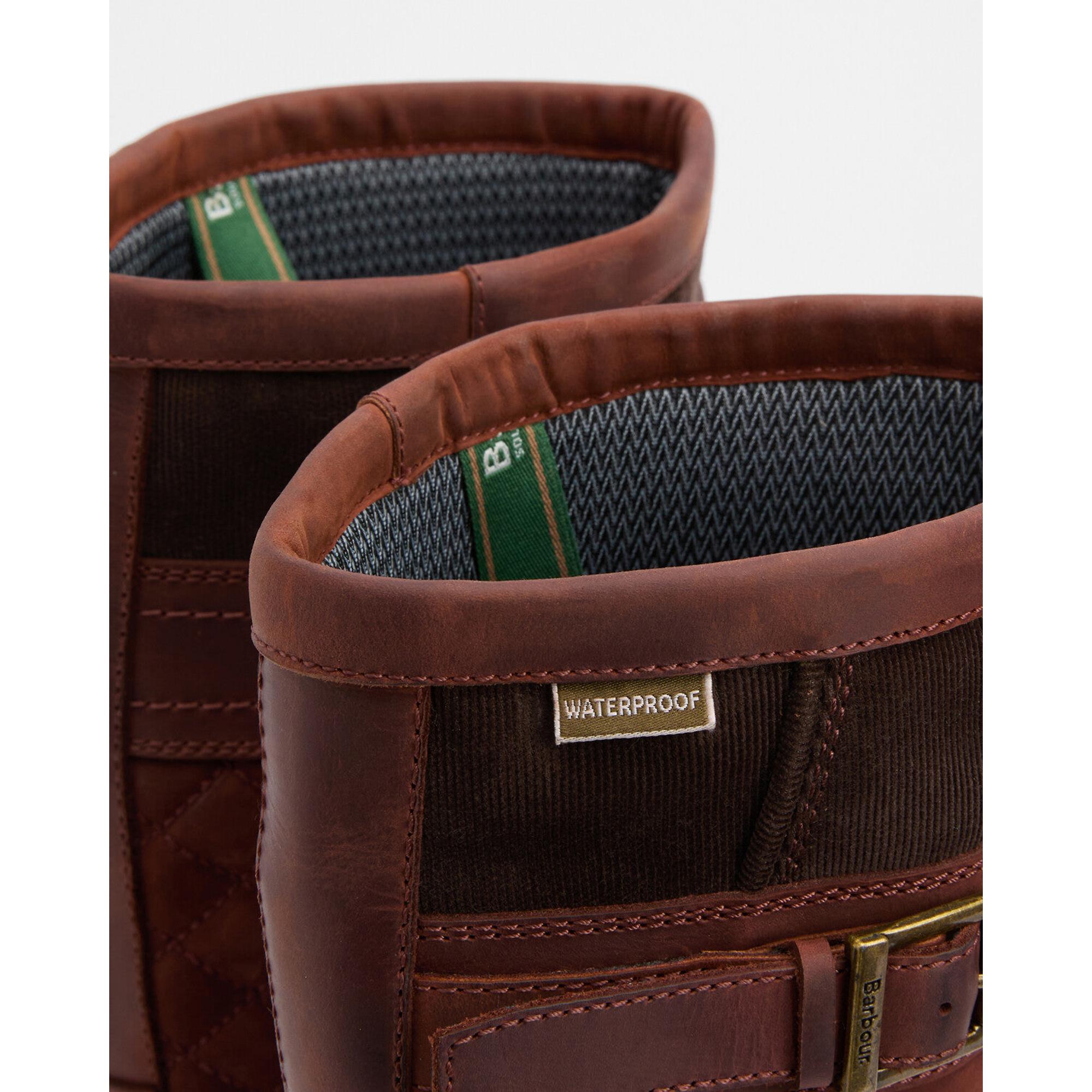 Product image 7 of 12 of Barbour Women's Beaconsfield Tall Boots - Mahogony/Choc Nubuck