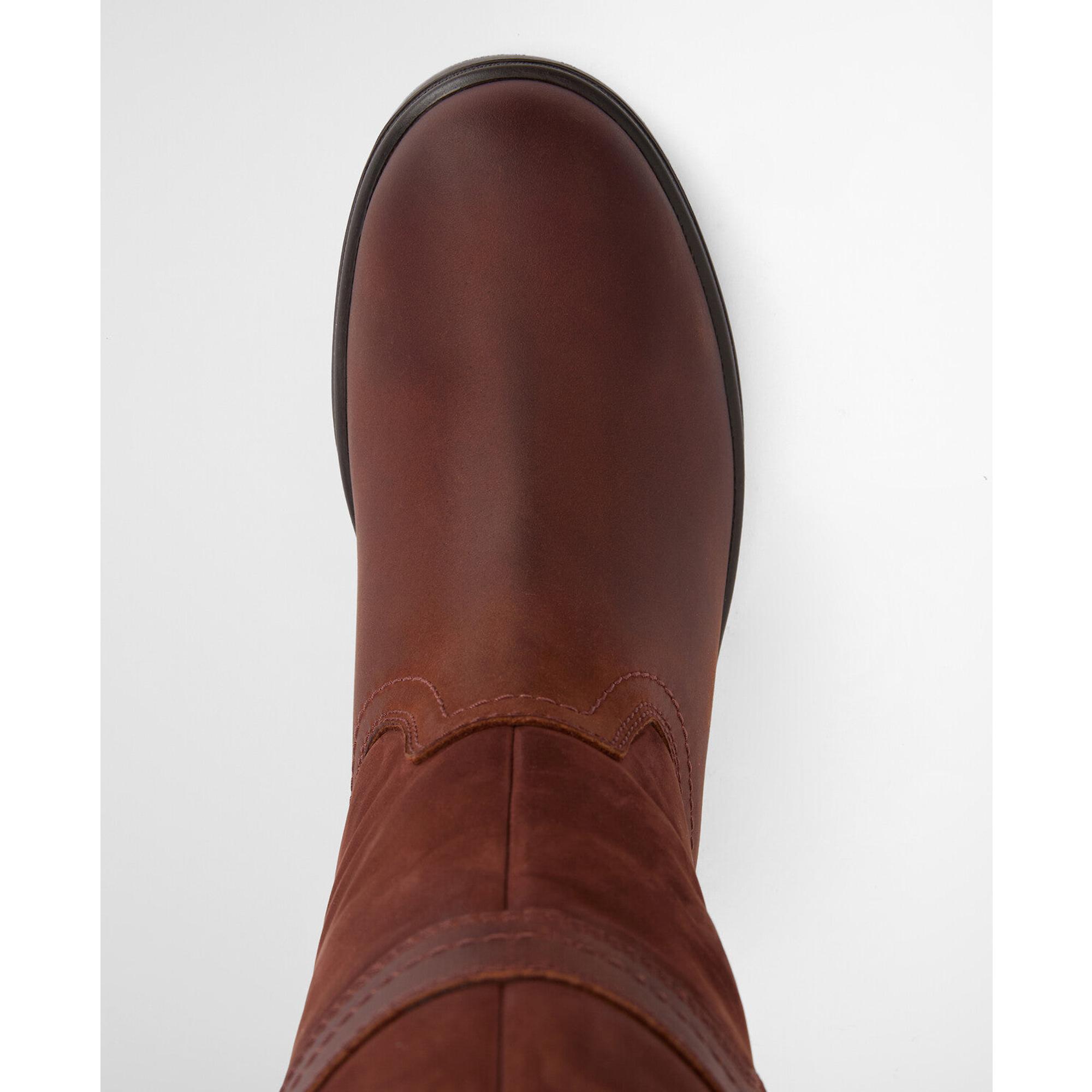 Product image 9 of 12 of Barbour Women's Beaconsfield Tall Boots - Mahogony/Choc Nubuck
