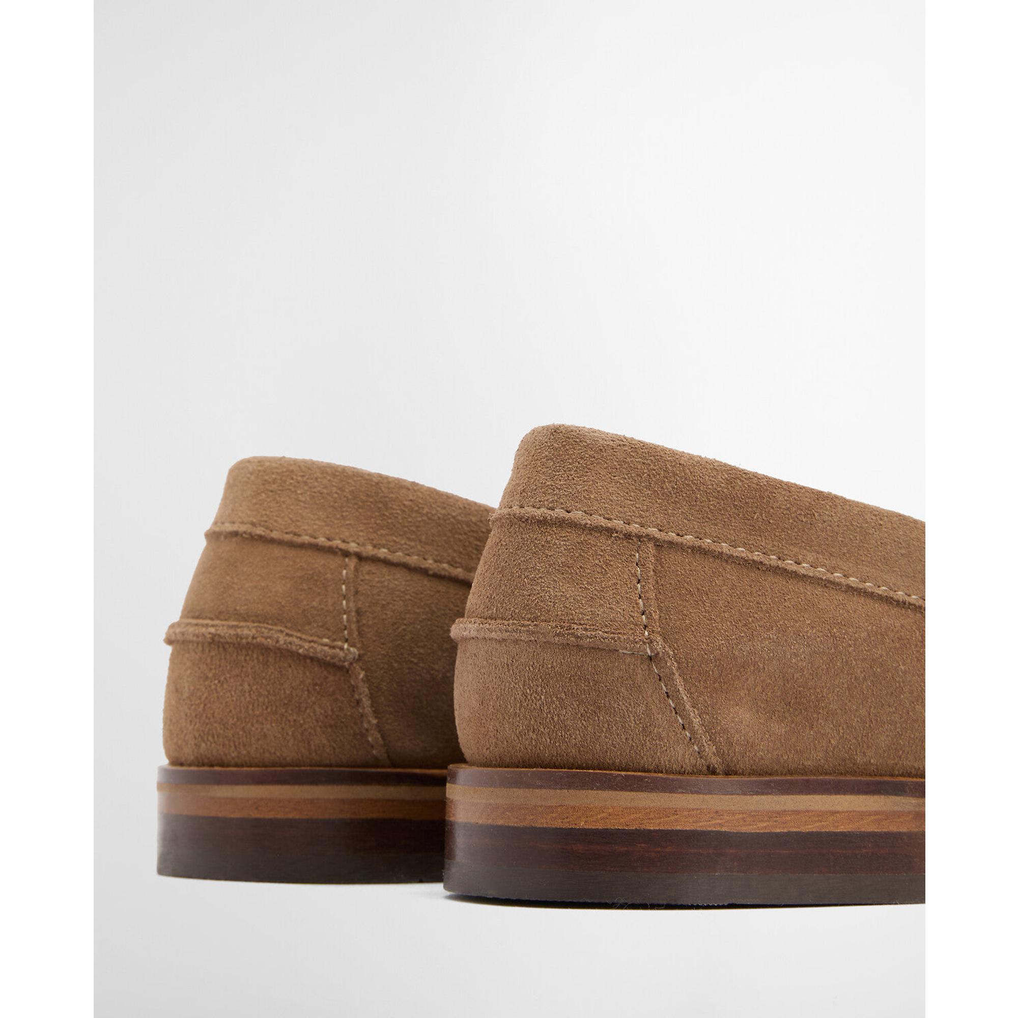Product image 5 of 11 of Barbour Women's Jen Loafers - Taupe Suede