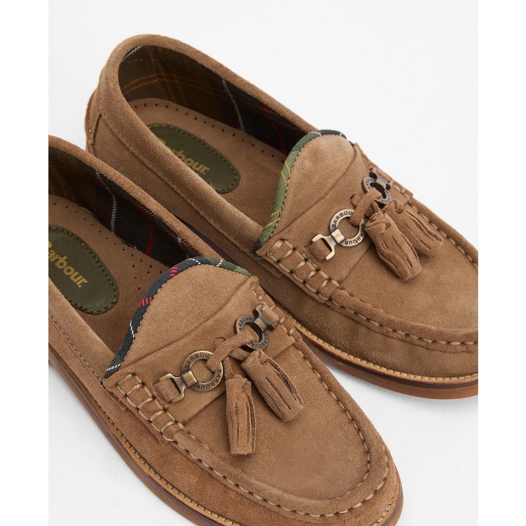 Product image 6 of 11 of Barbour Women's Jen Loafers - Taupe Suede