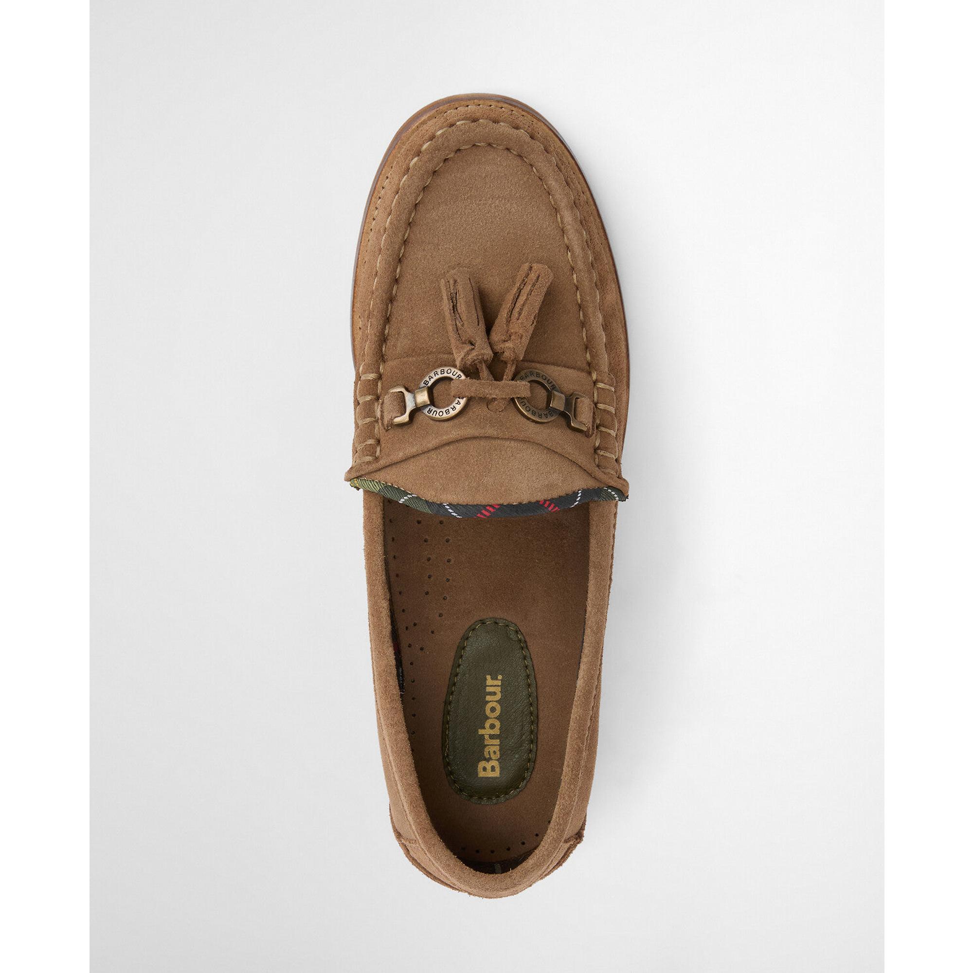 Product image 7 of 11 of Barbour Women's Jen Loafers - Taupe Suede