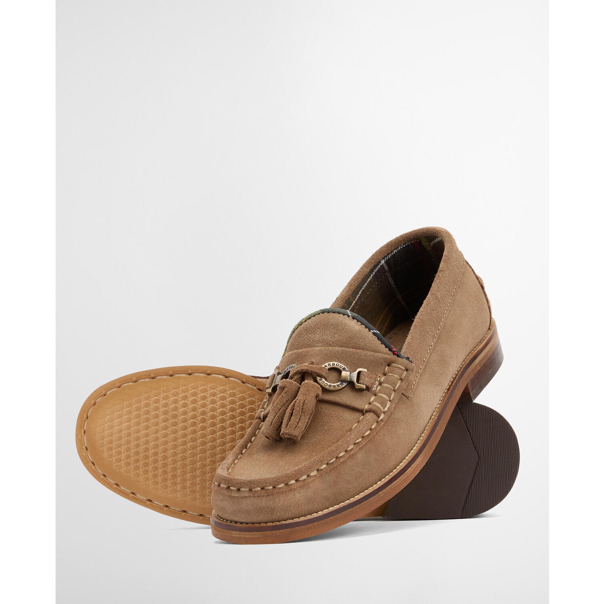 Product image 8 of 11 of Barbour Women's Jen Loafers - Taupe Suede