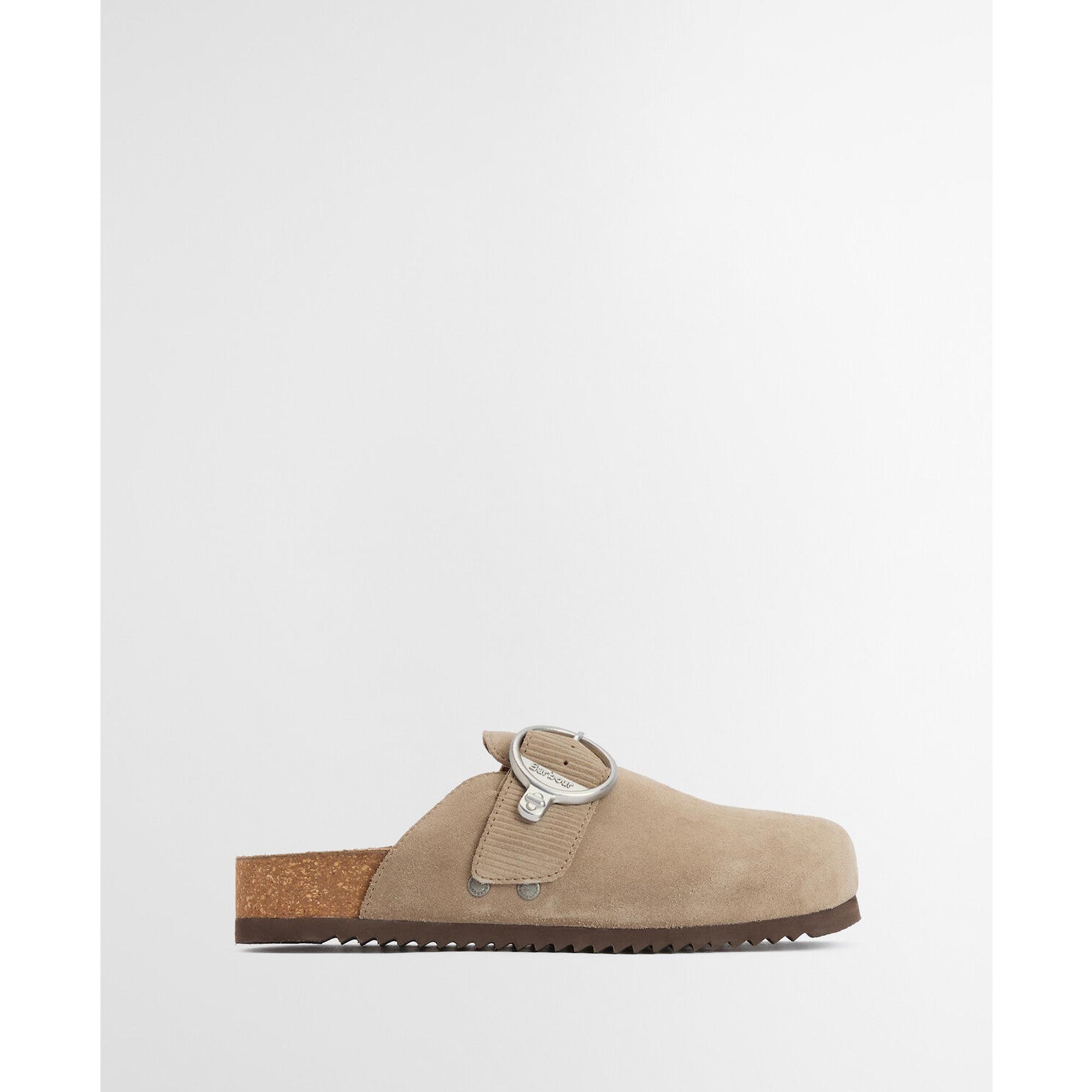 Product image 2 of 9 of Barbour Women's Kyra Closed Toe Sandals - Taupe Suede