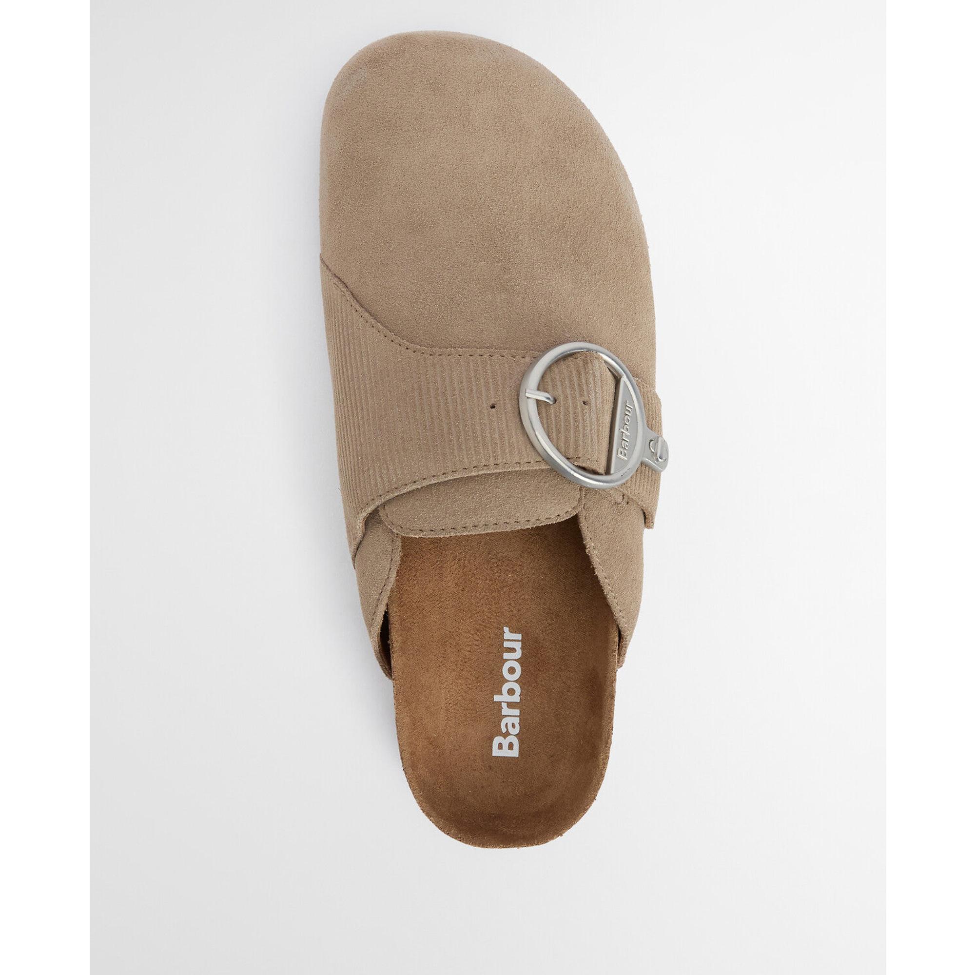 Product image 7 of 9 of Barbour Women's Kyra Closed Toe Sandals - Taupe Suede