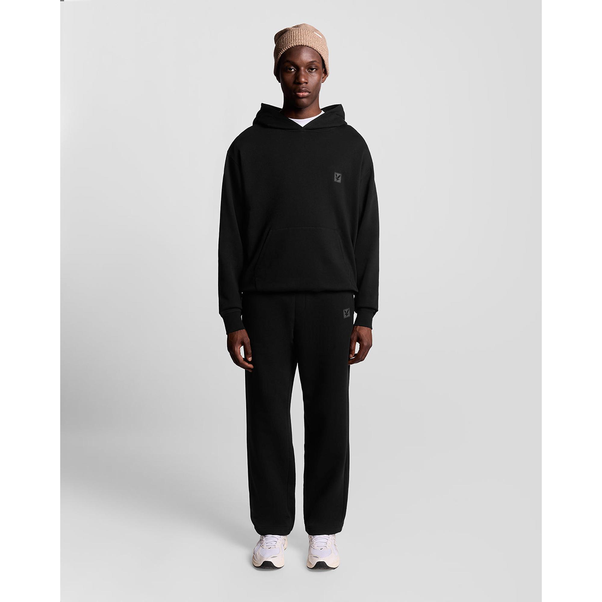 Product image 3 of 6 of Lyle & Scott Men's Loungewear Pullover Hoodie - Jet Black