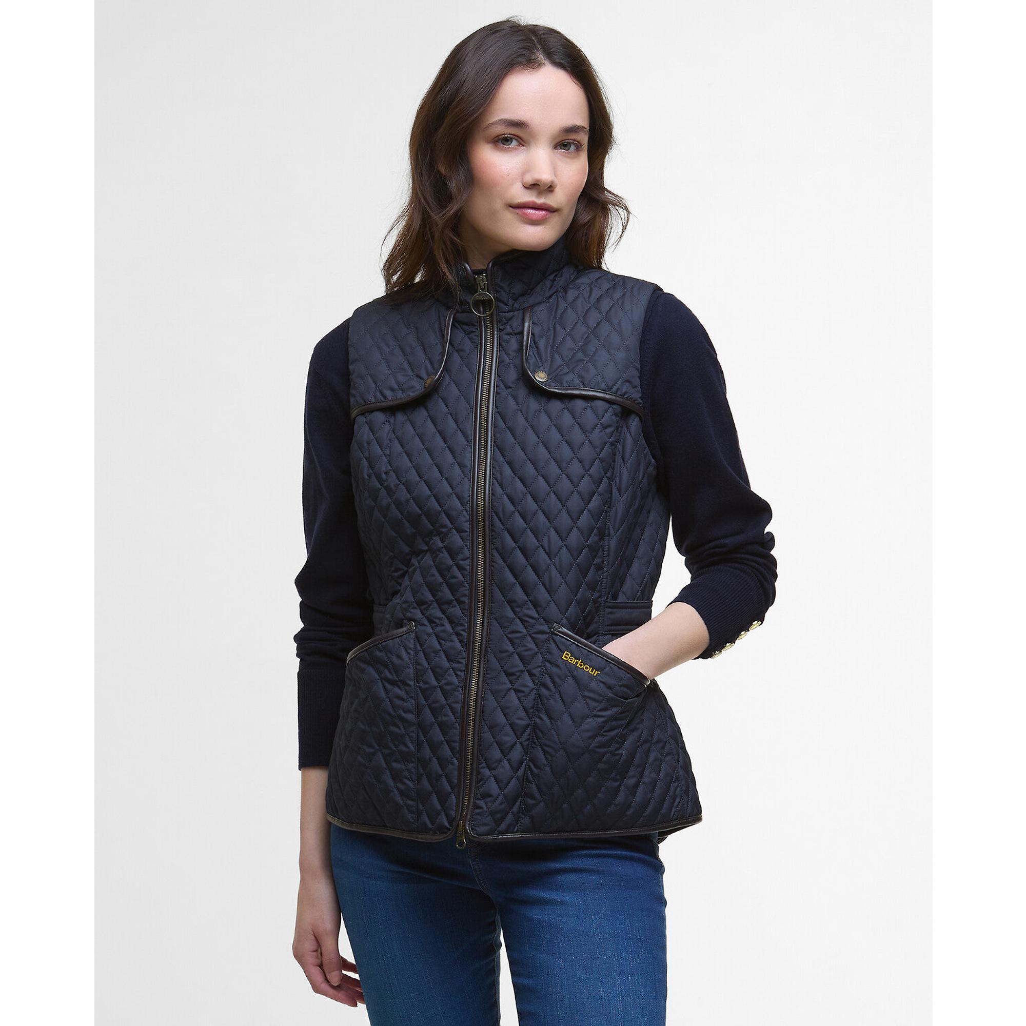 Product image 2 of 7 of Barbour Women's Dahlia Quilted Gilet - Dark Navy