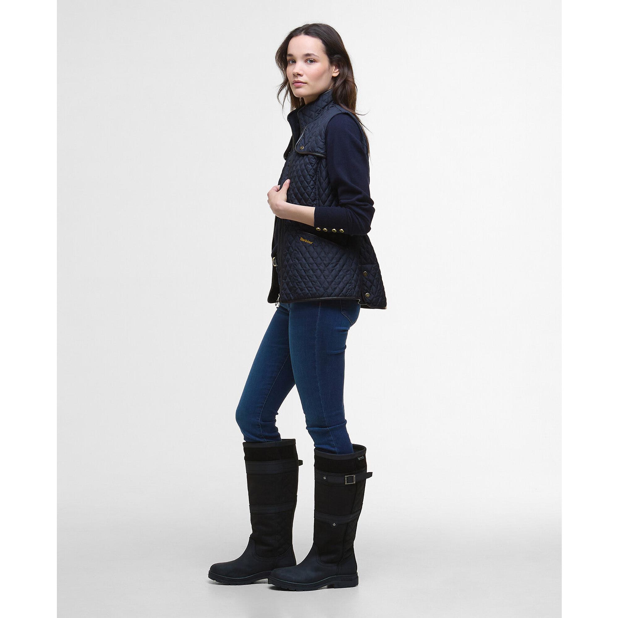 Product image 3 of 7 of Barbour Women's Dahlia Quilted Gilet - Dark Navy