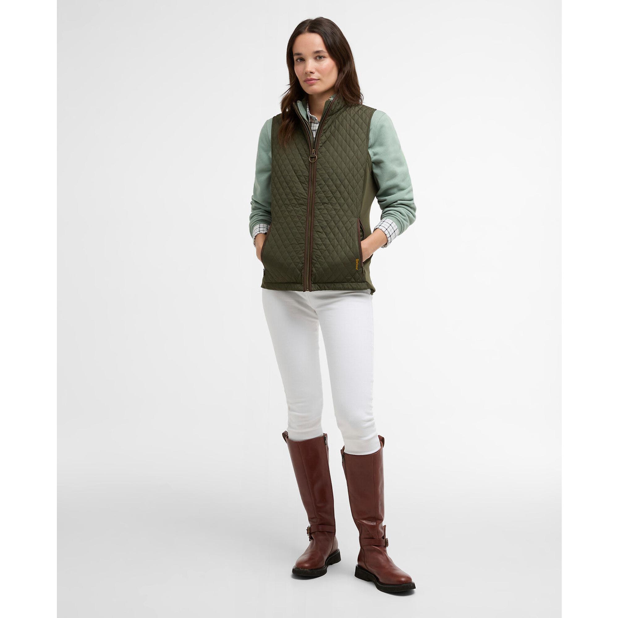 Product image 3 of 8 of Barbour Women's Basswood Gilet - Olive