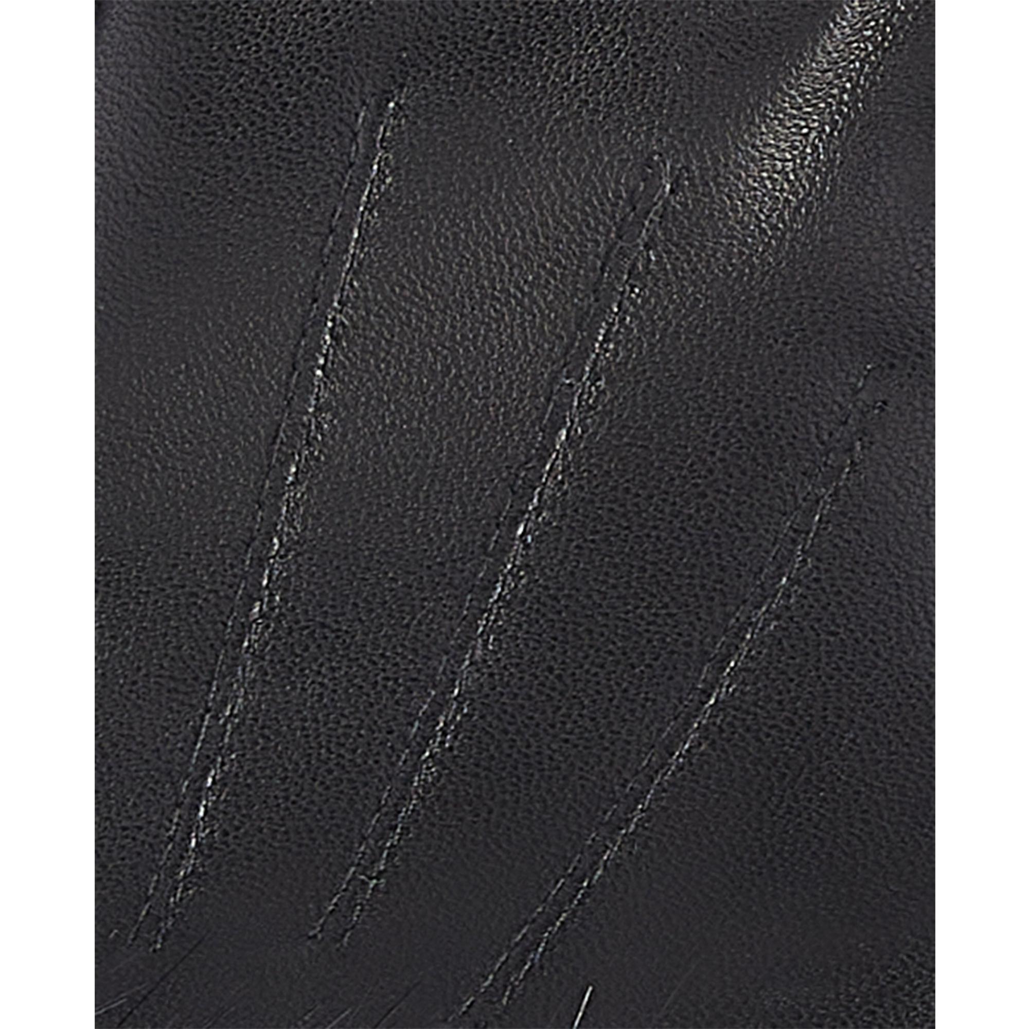 Product image 3 of 3 of Barbour Women's Fur Trimmed Leather Gloves -  Black