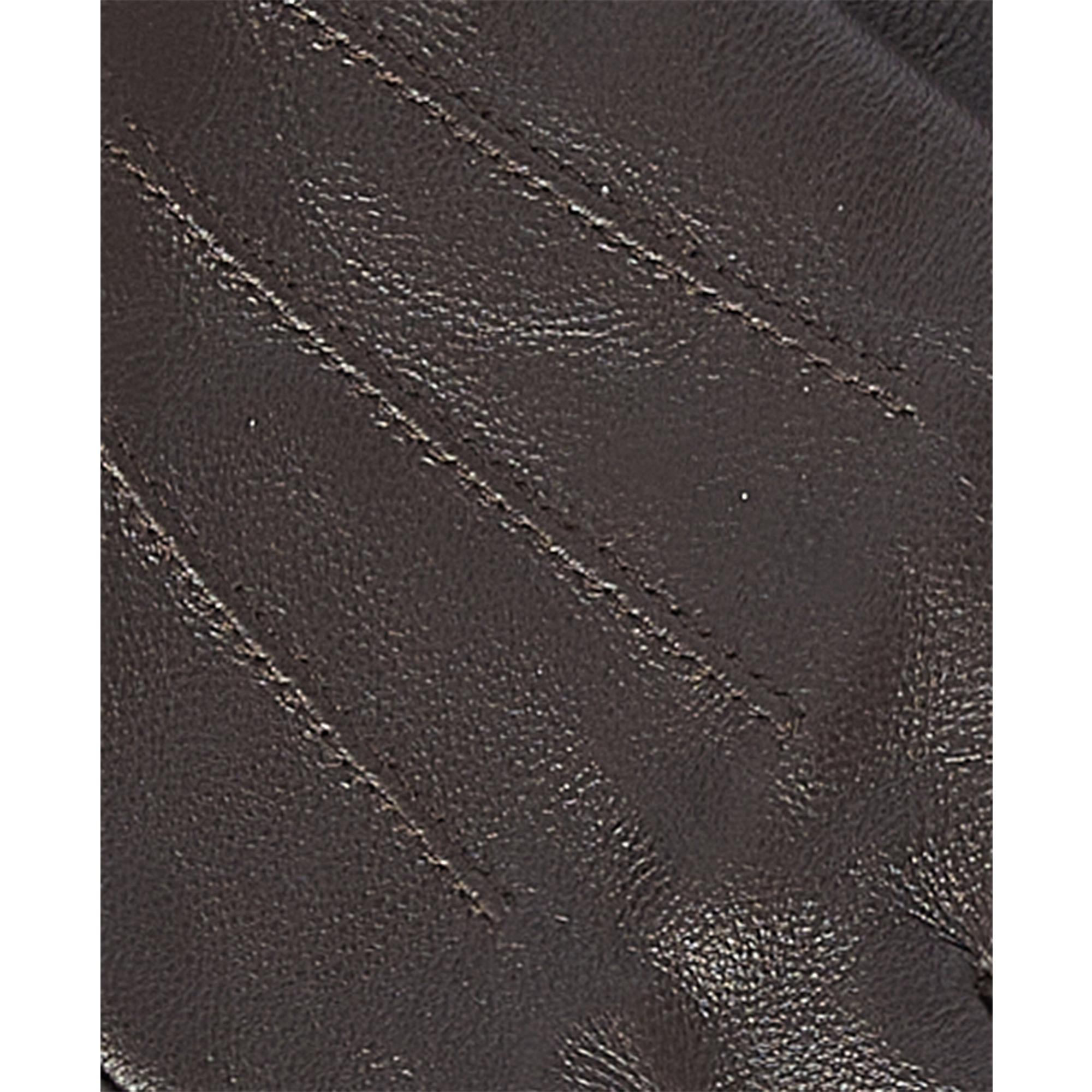 Product image 3 of 3 of Barbour Women's Fur Trimmed Leather Gloves - Dark Brown