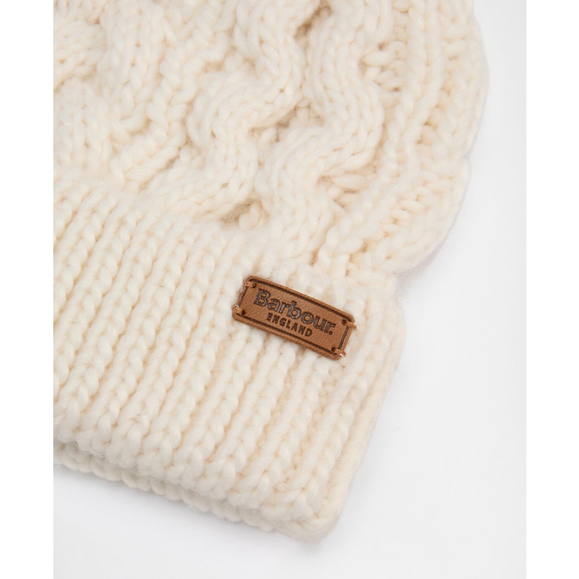 Product image 5 of 10 of Barbour Women's Penshaw Beanie & Scarf Gift Set - Cloud