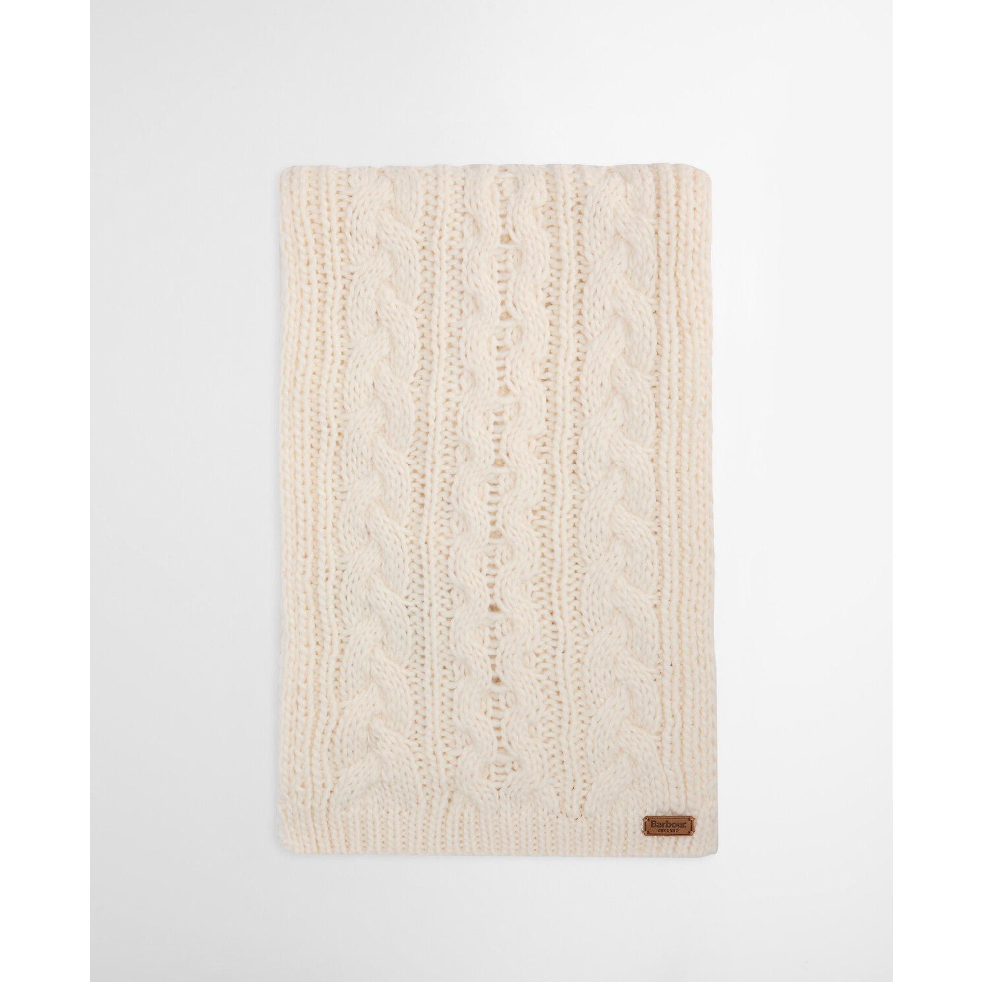 Product image 7 of 10 of Barbour Women's Penshaw Beanie & Scarf Gift Set - Cloud