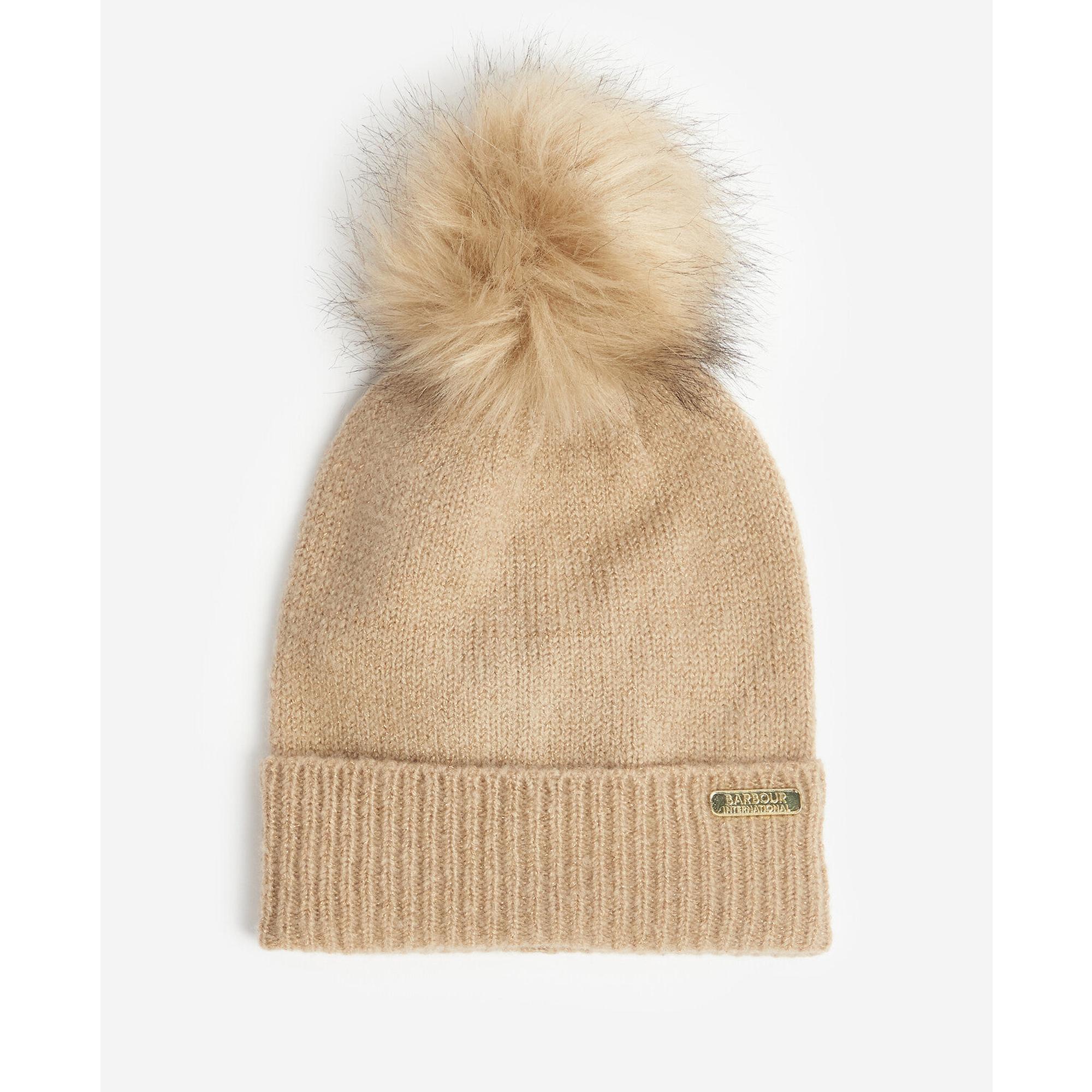 Product image 3 of 5 of Barbour International Women's Sparkle Beanie & Scarf Gift Set - Oat
