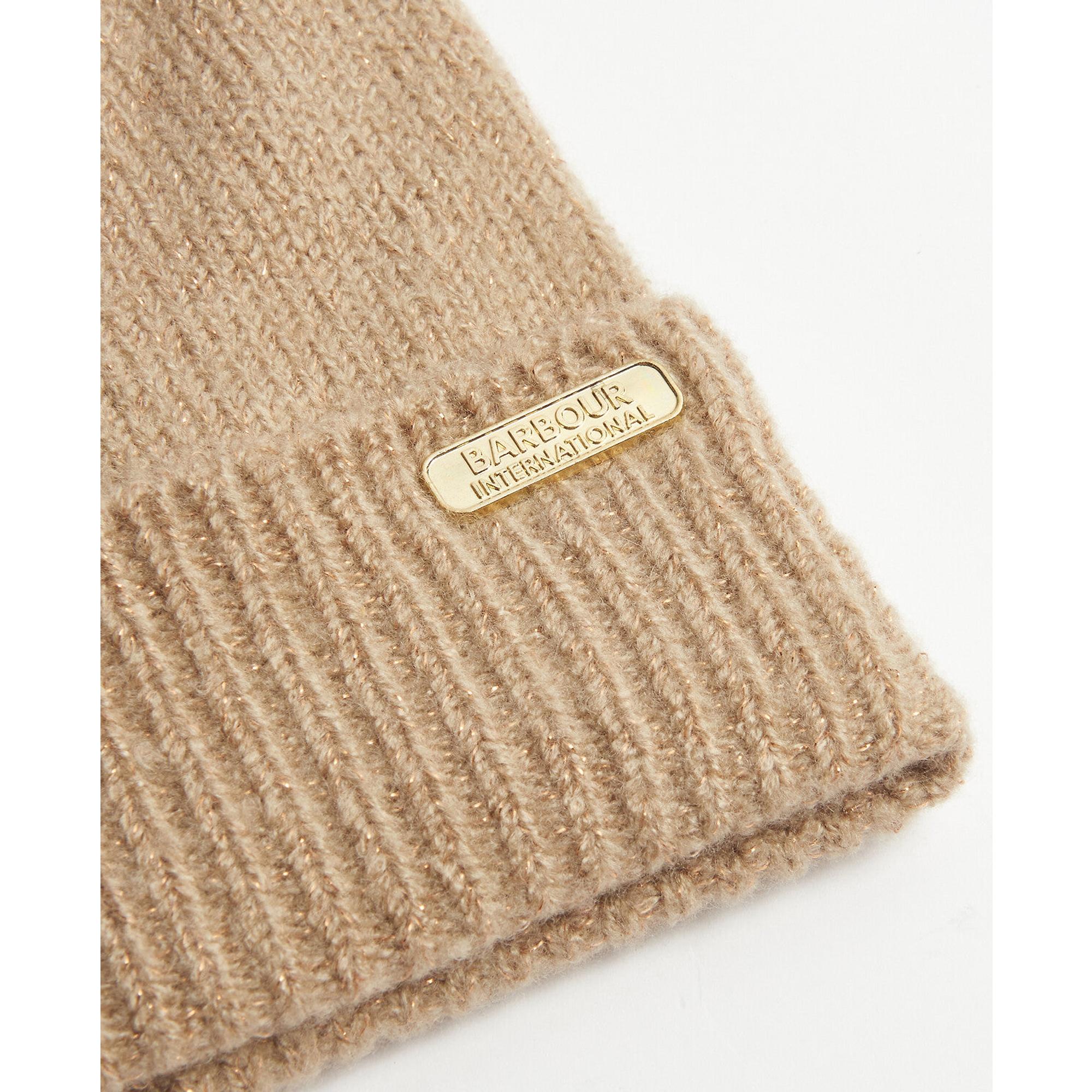 Product image 4 of 5 of Barbour International Women's Sparkle Beanie & Scarf Gift Set - Oat