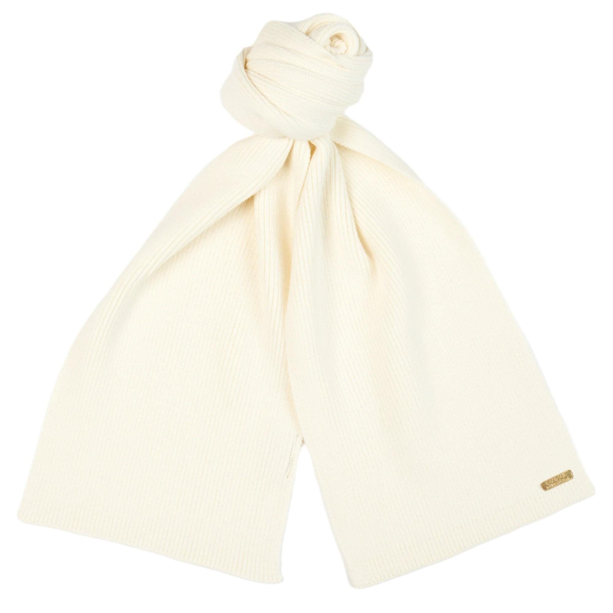 Product image 3 of 6 of Barbour International Women's Mallory Beanie & Scarf Gift Set - Optic White
