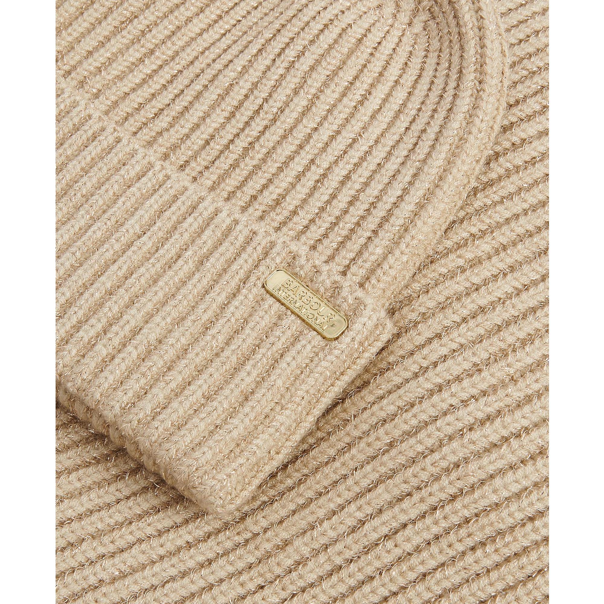 Product image 2 of 7 of Barbour International Women's Estoril Beanie & Scarf Gift Set - Stone