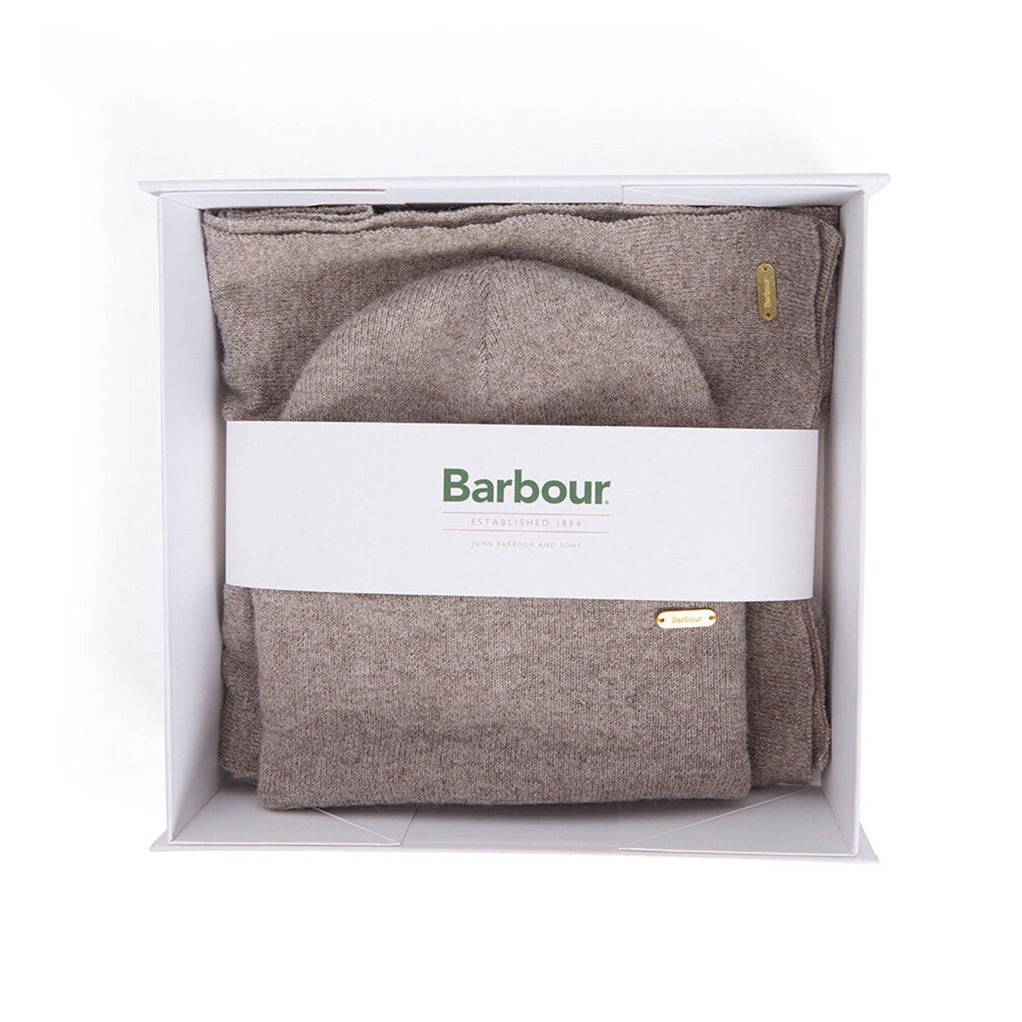 Product image 10 of 10 of Barbour Women's Winona Beanie and Scarf Gift Set - Taupe