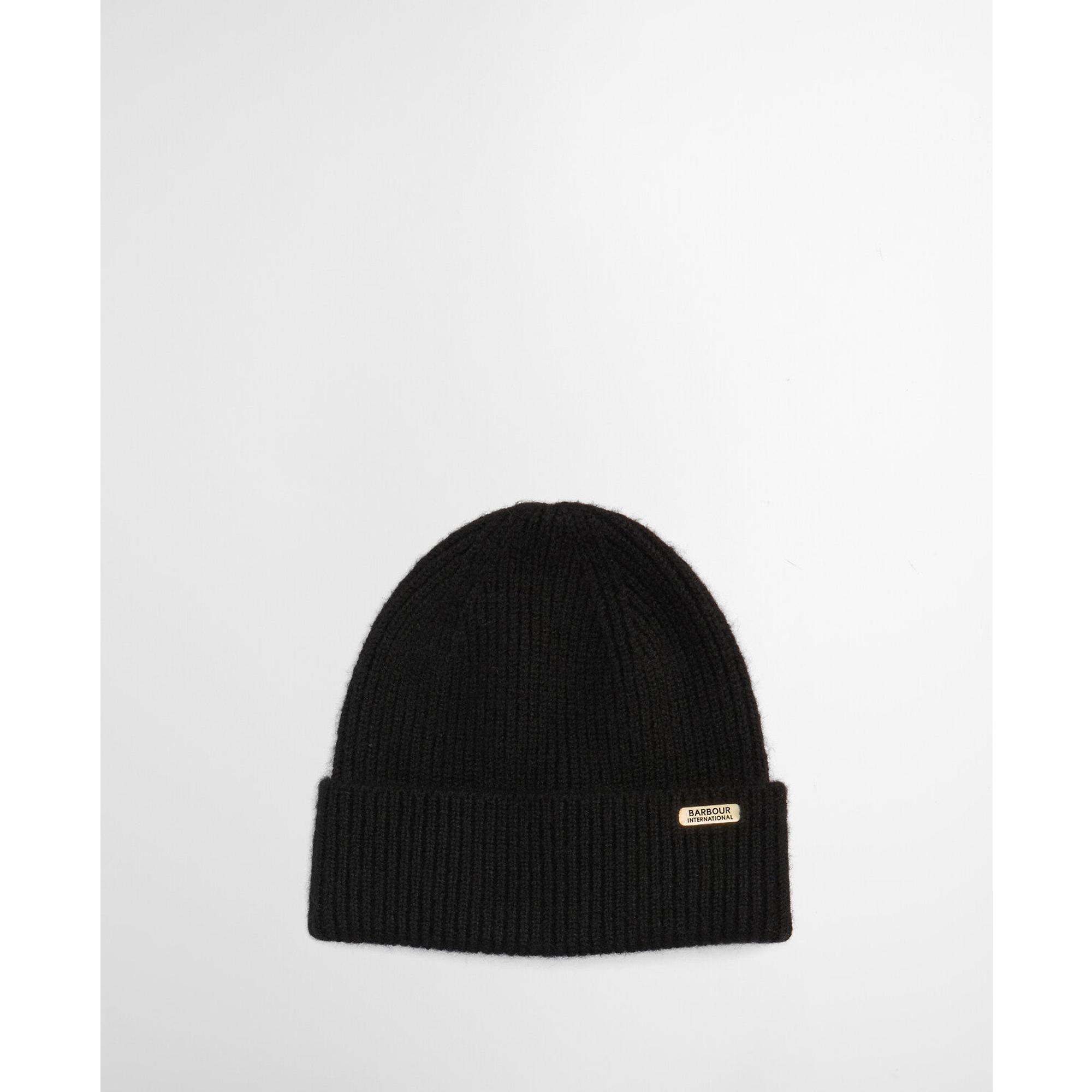 Product image 2 of 10 of Barbour International Women's Pendle Beanie & Milla Scarf Gift Set - Black/Jasmine