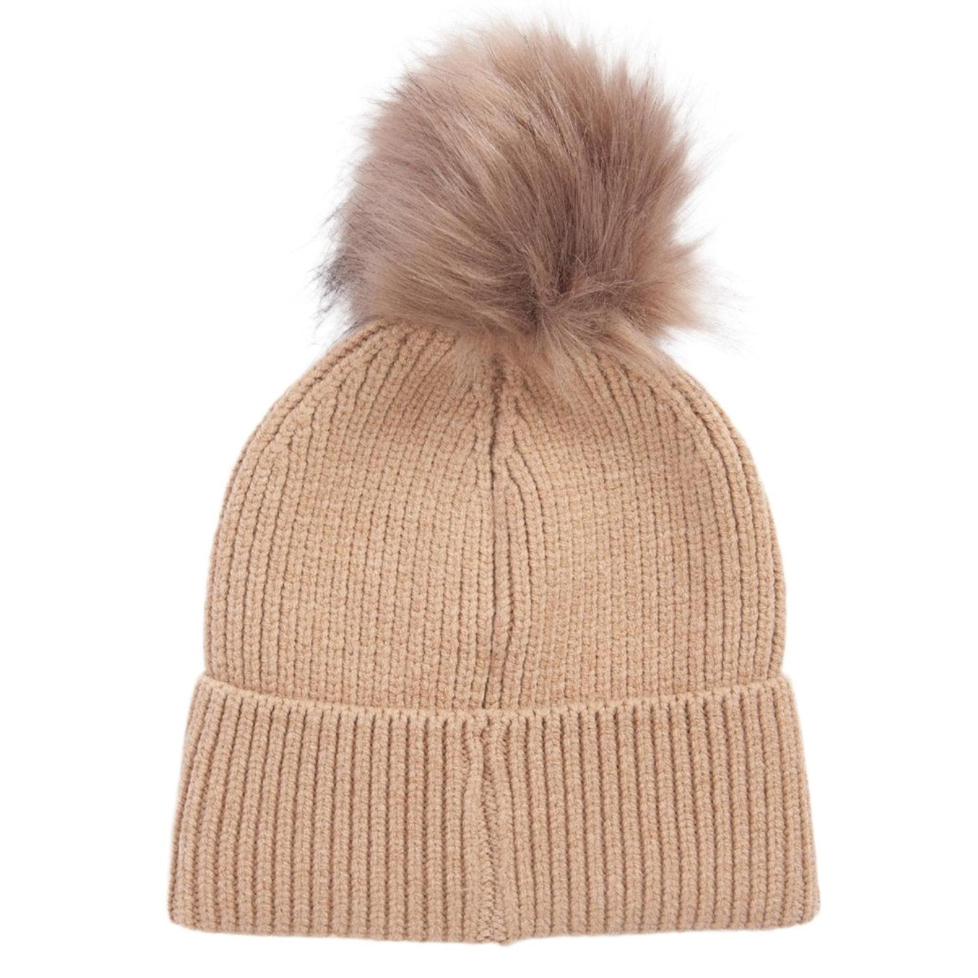Product image 2 of 4 of Barbour International Women's Mallory Pom Beanie - Light Trench