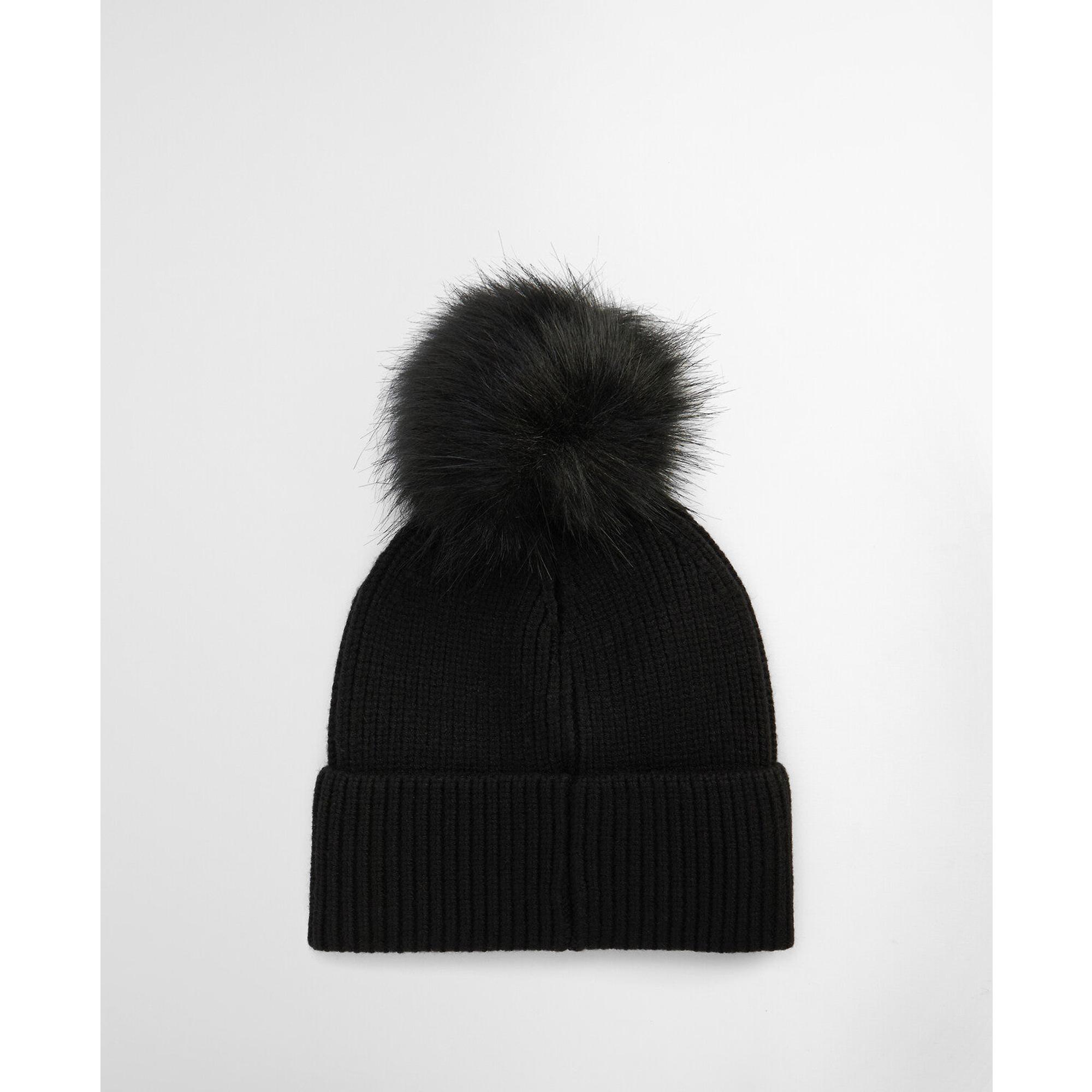 Product image 2 of 3 of Barbour International Women's Mallory Pom Beanie - Black