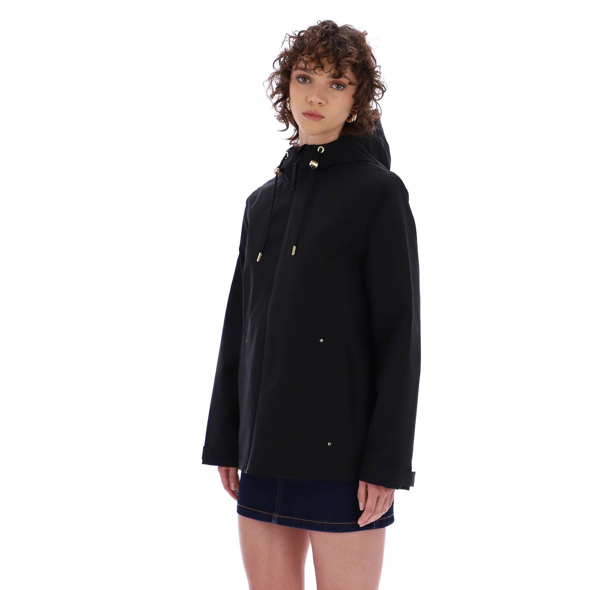 Product image 7 of 9 of Hunter Women's Originals Lightweight Waterproof Jacket - Black