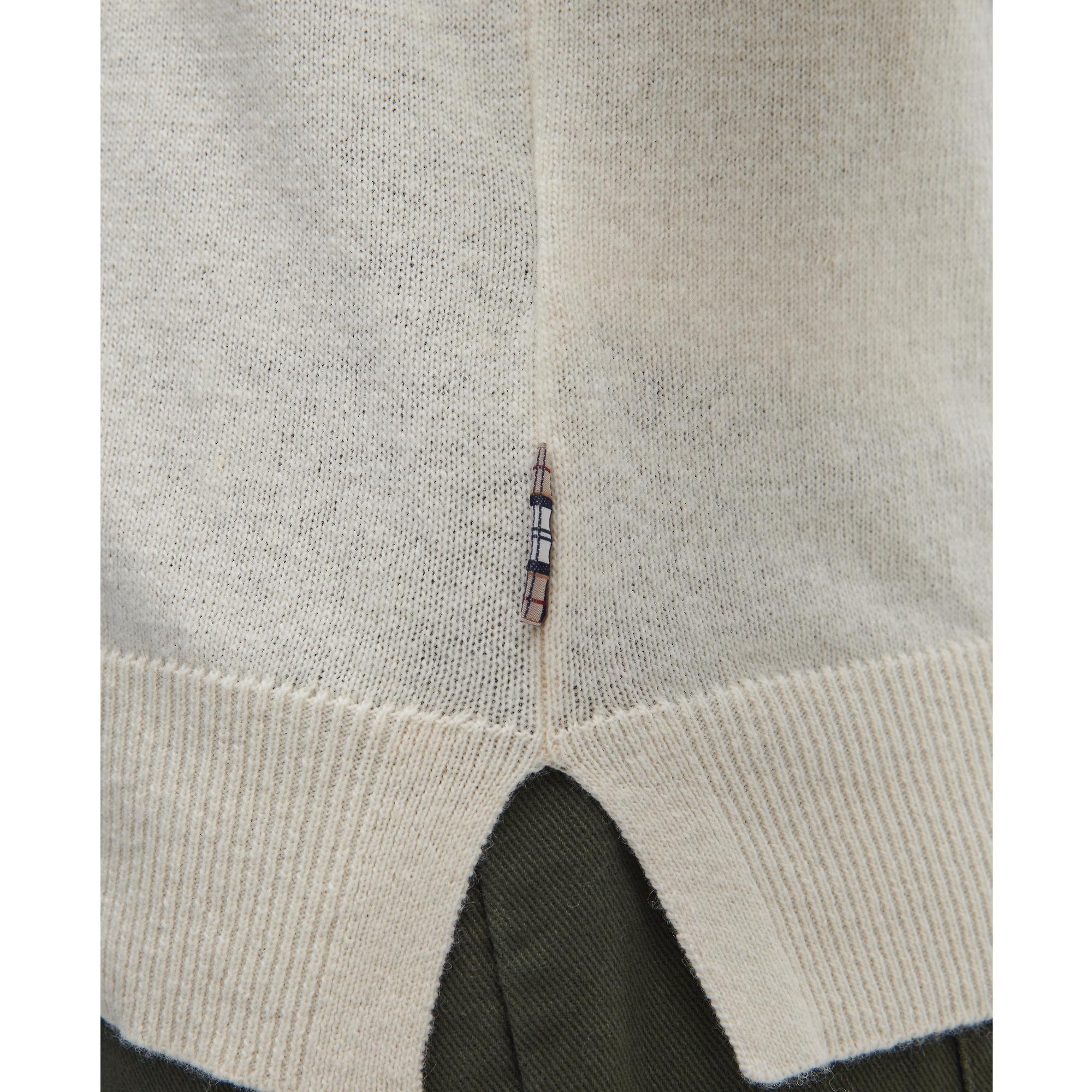 Product image 6 of 6 of Barbour Women's Pendle Roll Neck Sweater - Ecru