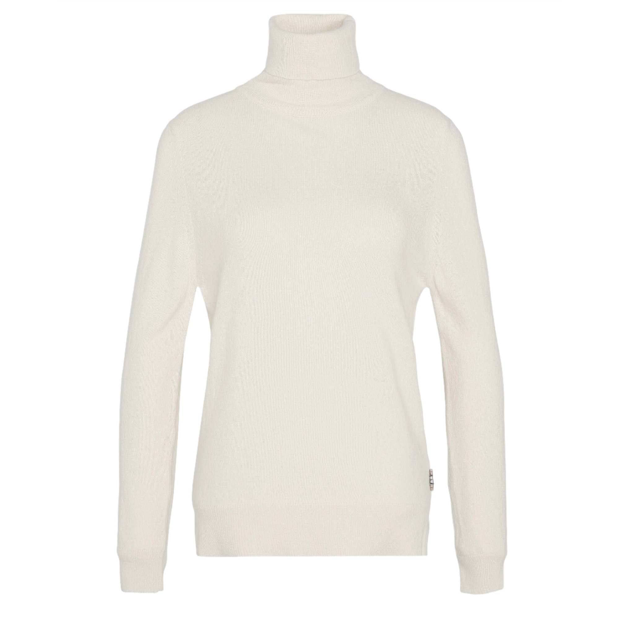 Product image 1 of 6 of Barbour Women's Pendle Roll Neck Sweater - Ecru
