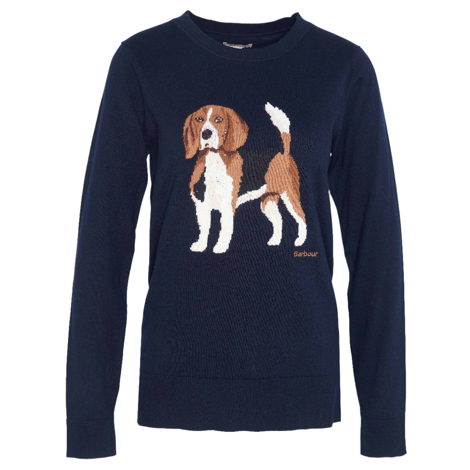 Product image 1 of 6 of Barbour Women's Fareham Knit Jumper - Navy