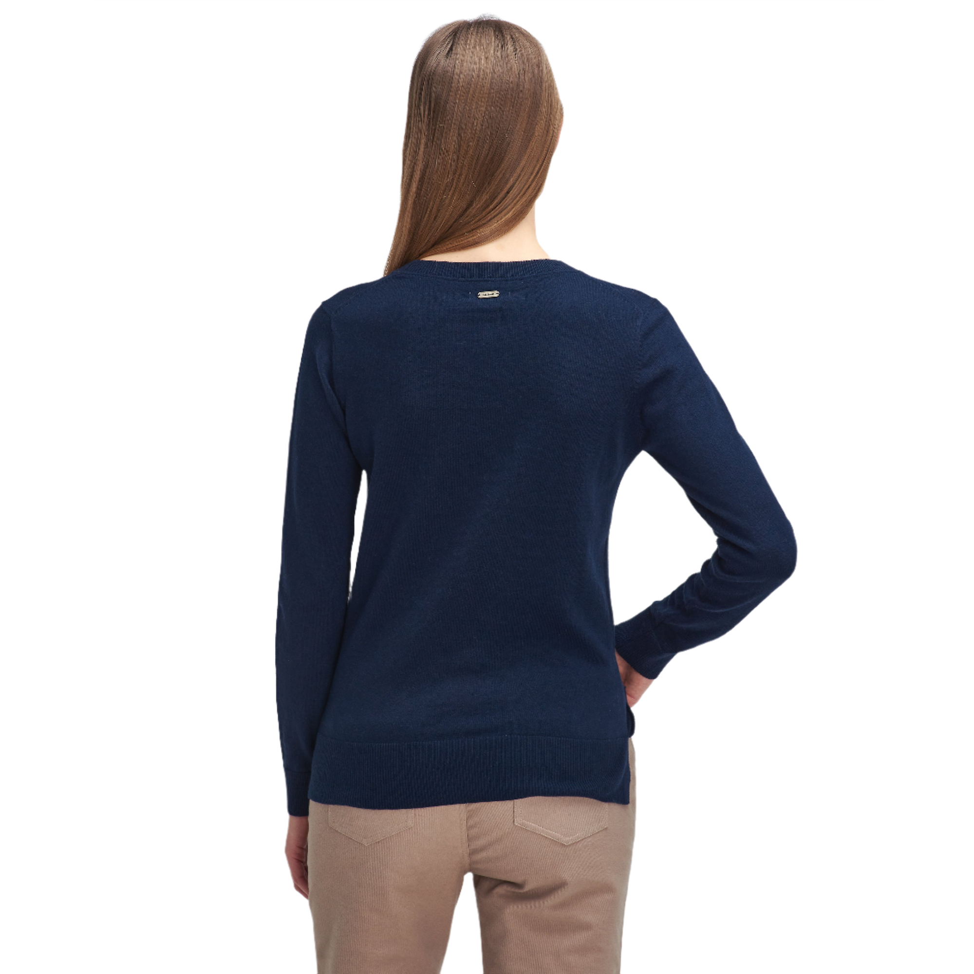 Product image 4 of 6 of Barbour Women's Fareham Knit Jumper - Navy