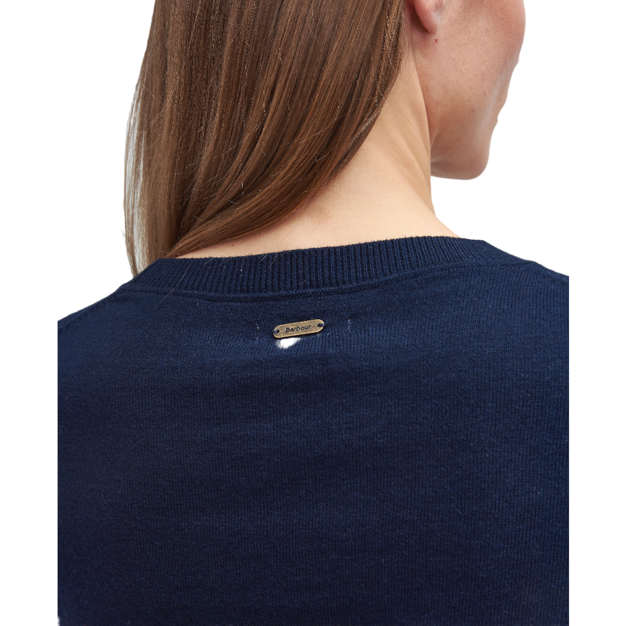 Product image 6 of 6 of Barbour Women's Fareham Knit Jumper - Navy