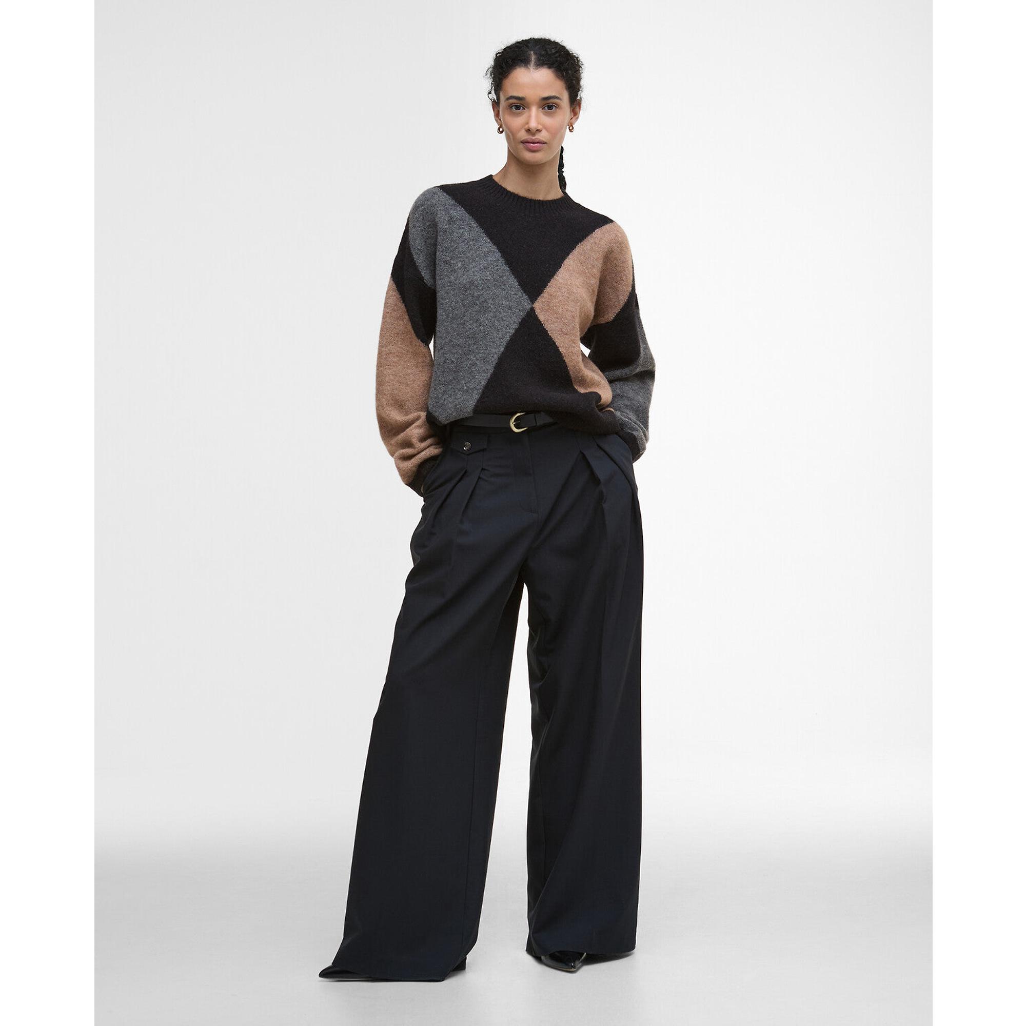 Product image 3 of 7 of Barbour Women's Sabrina Crew Neck Jumper - Multi