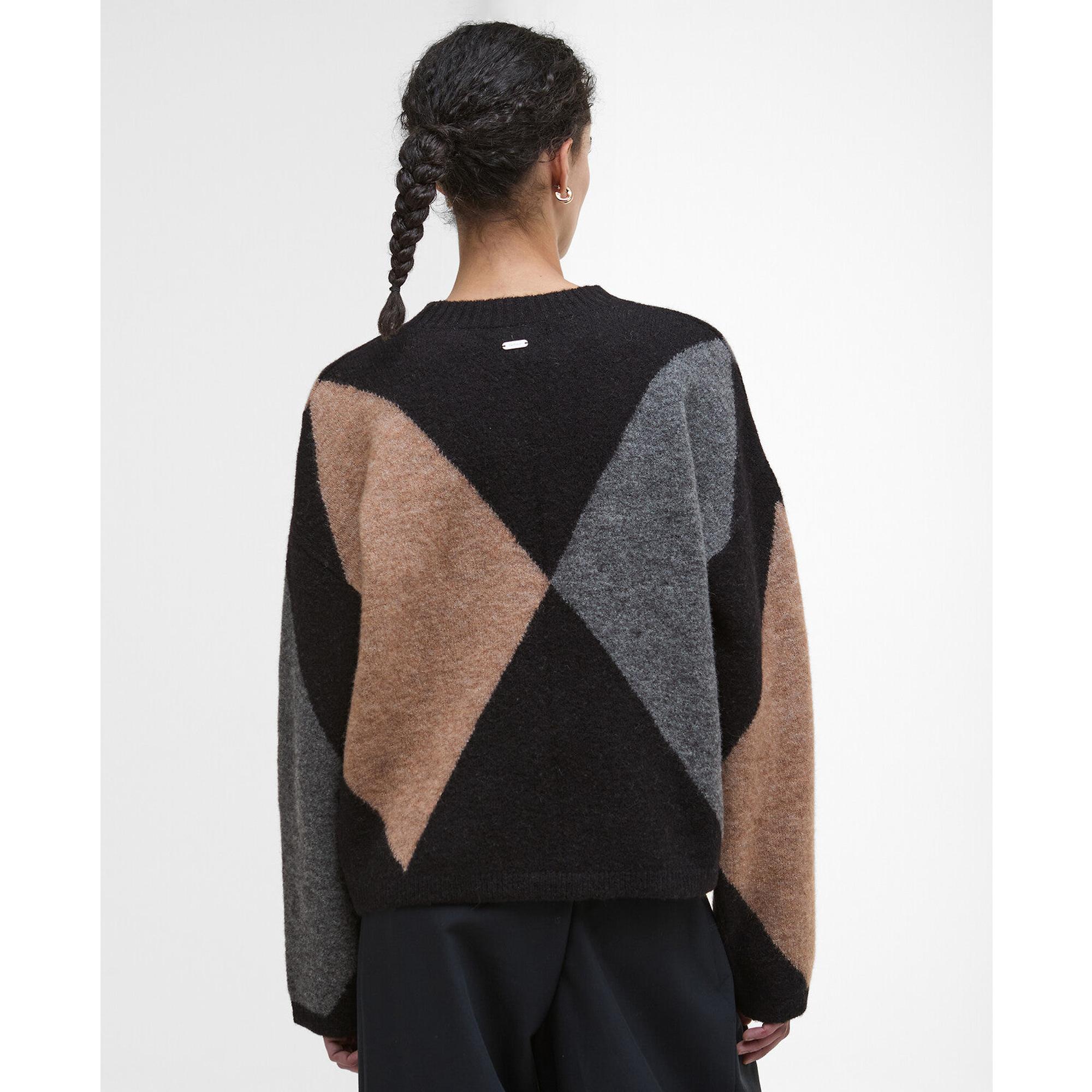 Product image 4 of 7 of Barbour Women's Sabrina Crew Neck Jumper - Multi