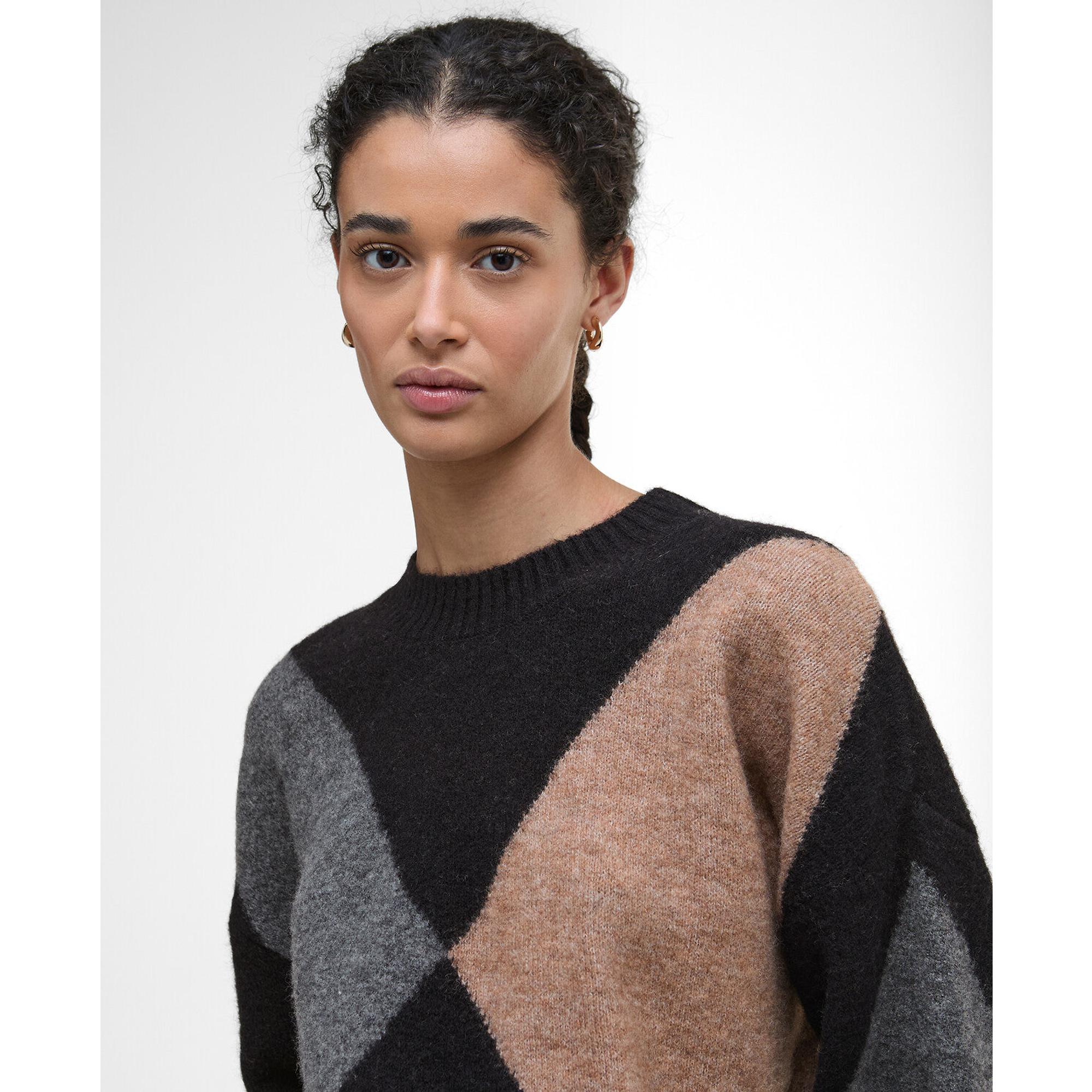 Product image 5 of 7 of Barbour Women's Sabrina Crew Neck Jumper - Multi