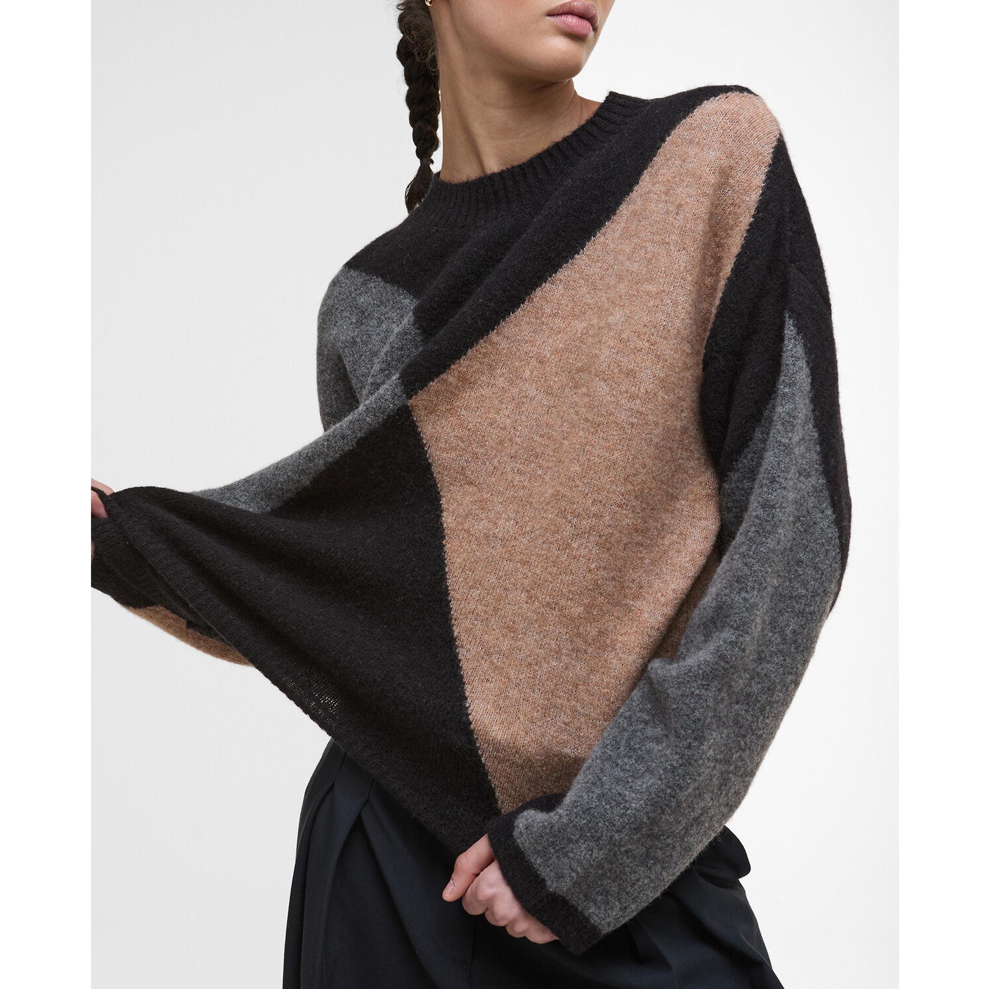 Product image 6 of 7 of Barbour Women's Sabrina Crew Neck Jumper - Multi