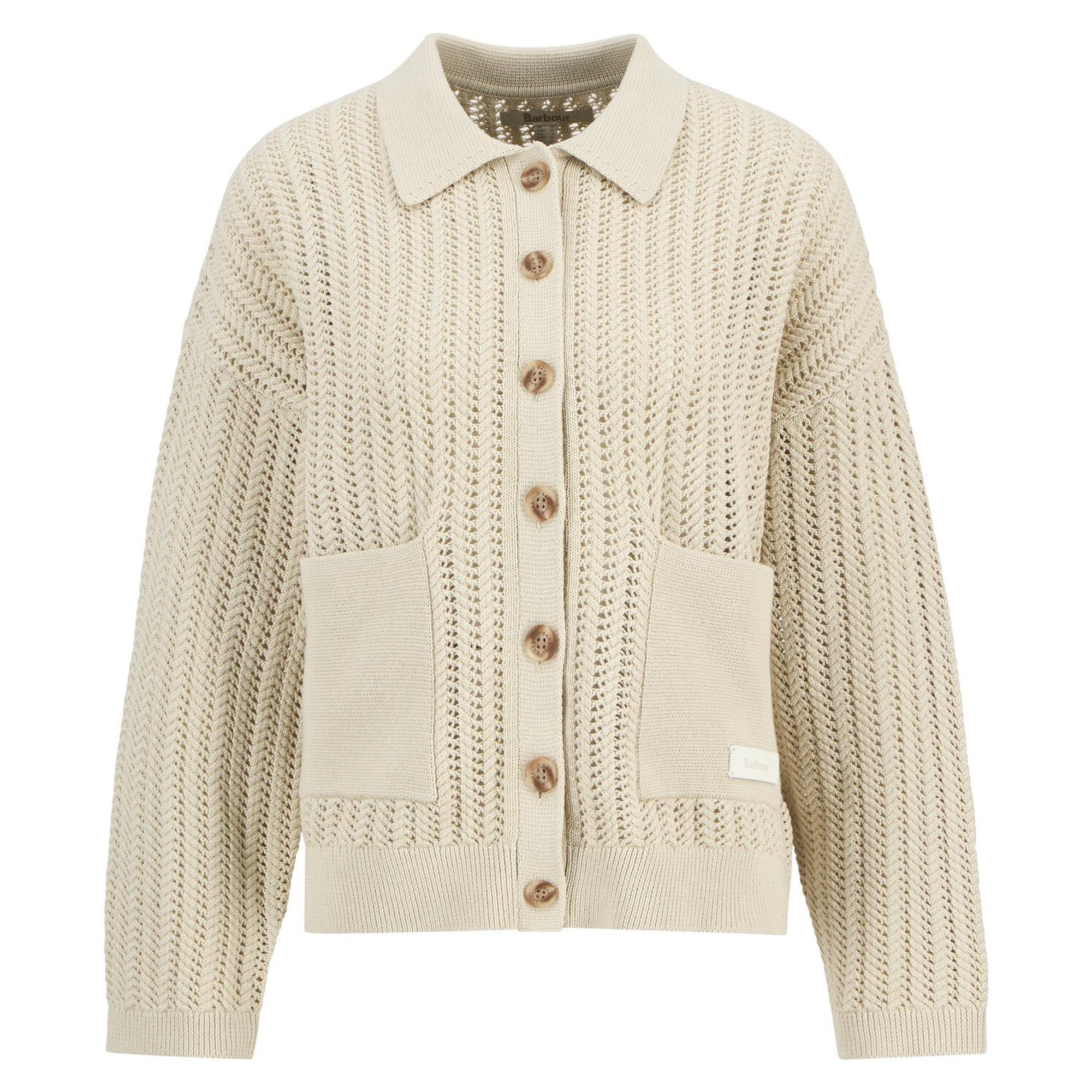 Product image 1 of 6 of Barbour Women's Gianna Knitted Cardigan - Jasmine