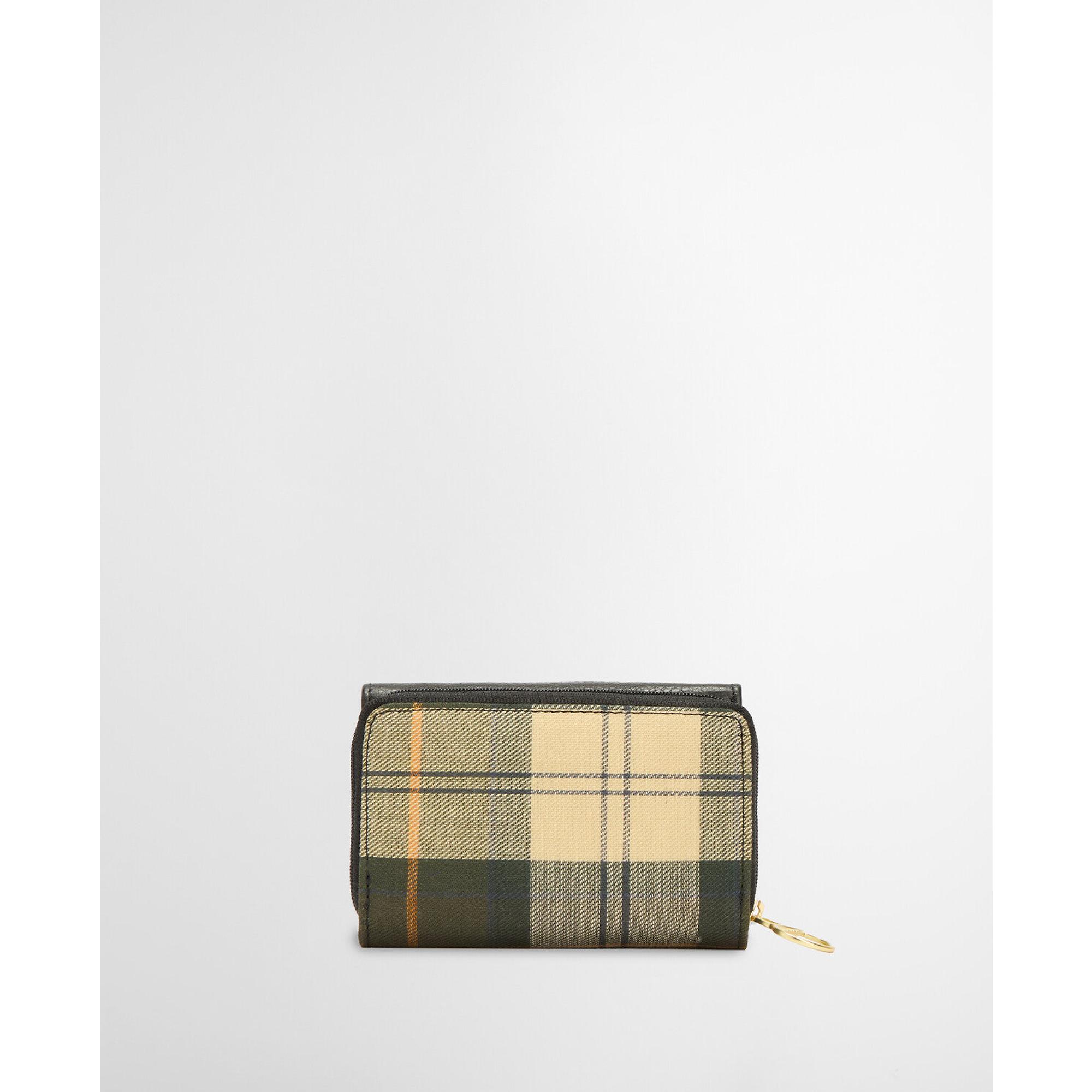 Product image 3 of 7 of Barbour Women's Rosa Leather French Purse - Black/Ancient