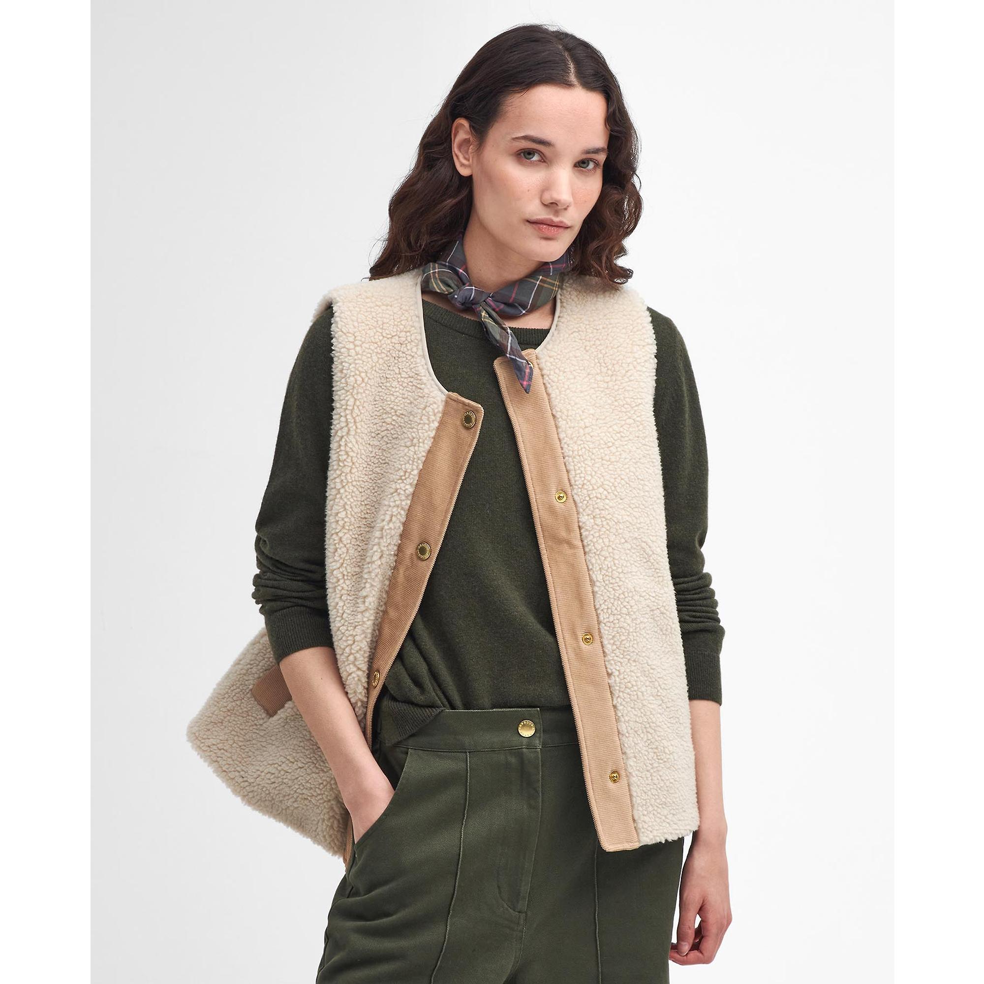 Product image 3 of 10 of Barbour Women's Dulsie Liner - Ecru/Ancient Tartan