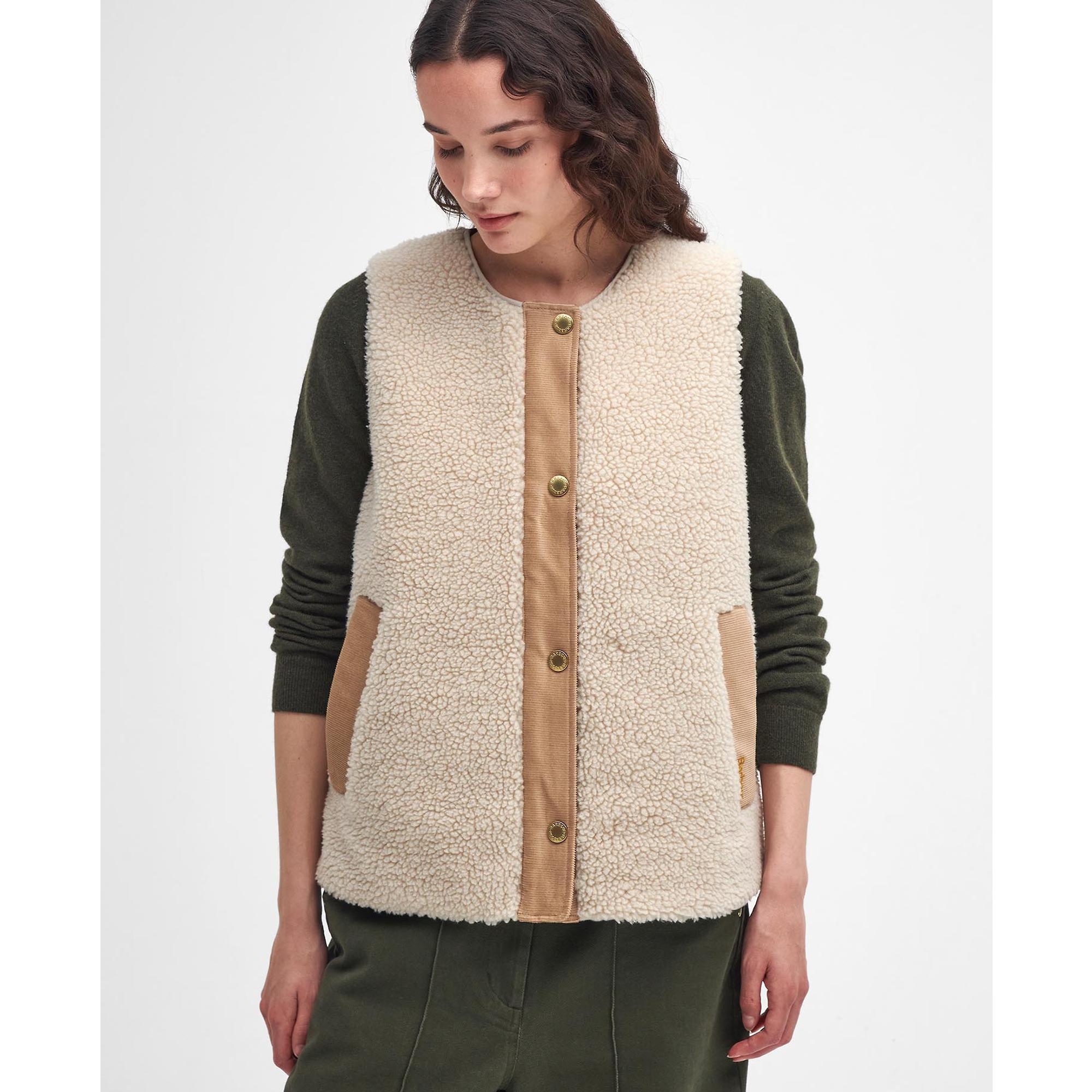 Product image 5 of 10 of Barbour Women's Dulsie Liner - Ecru/Ancient Tartan