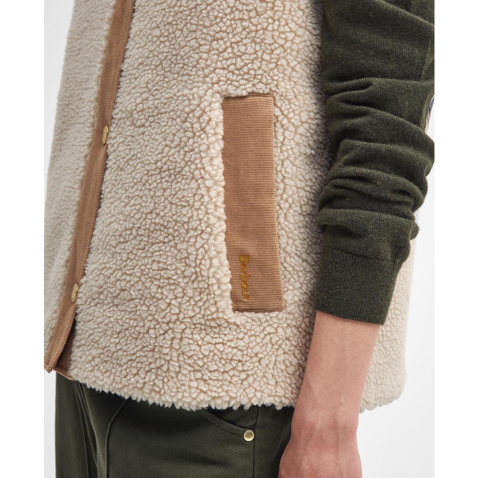 Product image 9 of 10 of Barbour Women's Dulsie Liner - Ecru/Ancient Tartan