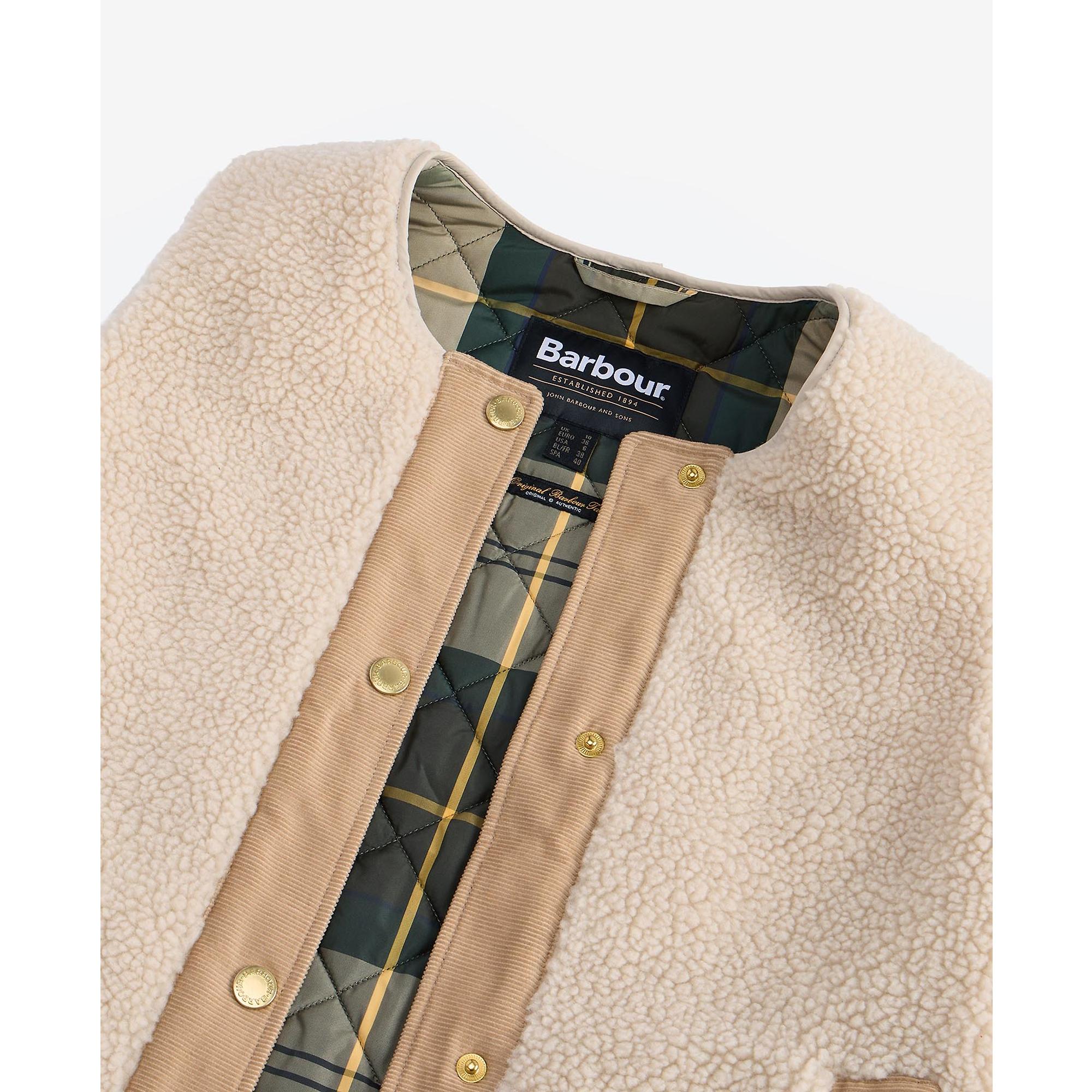 Product image 2 of 10 of Barbour Women's Dulsie Liner - Ecru/Ancient Tartan