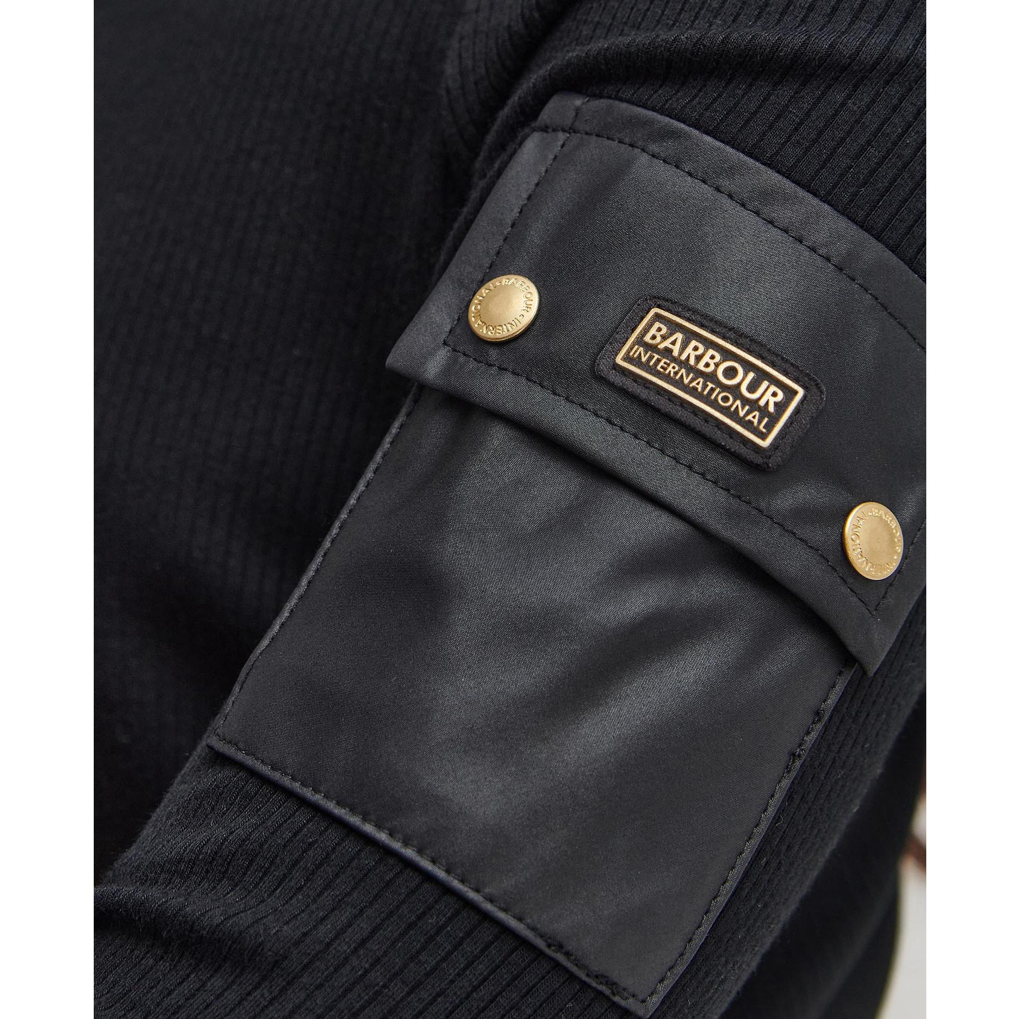 Product image 7 of 8 of Barbour International Women's Hailey Half-Zip Top - Black