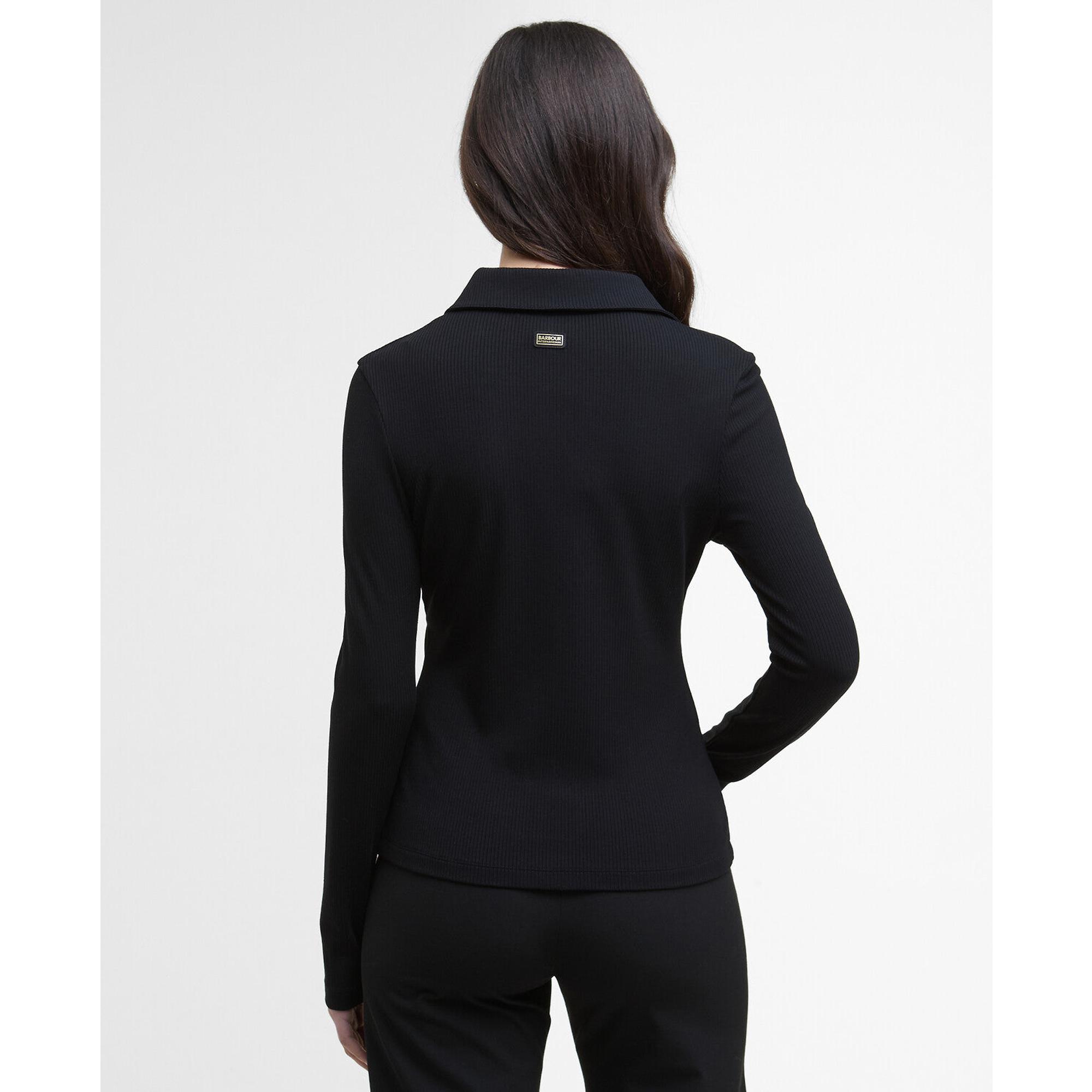 Product image 4 of 6 of Barbour International Women's Chloe Ribbed Top - Black