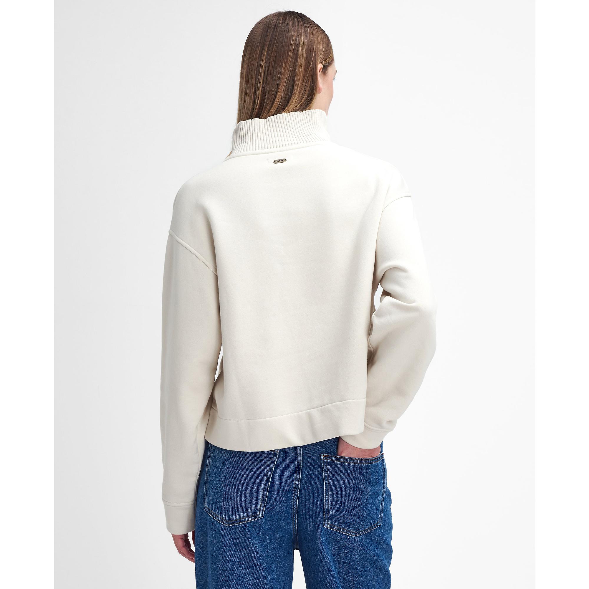 Product image 4 of 6 of Barbour Women's Fleur Sweatshirt - Ecru
